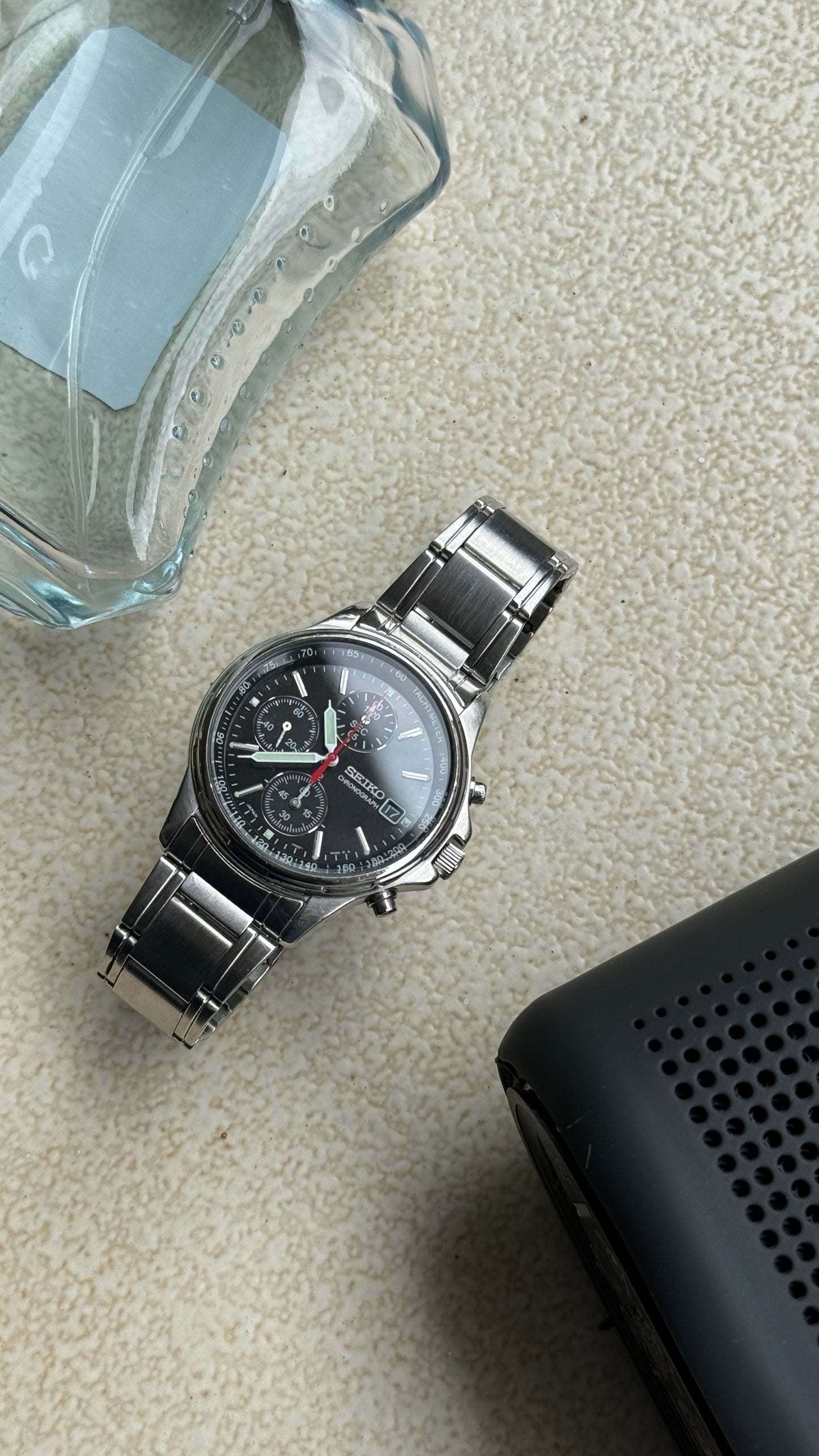 Pre Owned Seiko Chronograph - 7T92 Movement