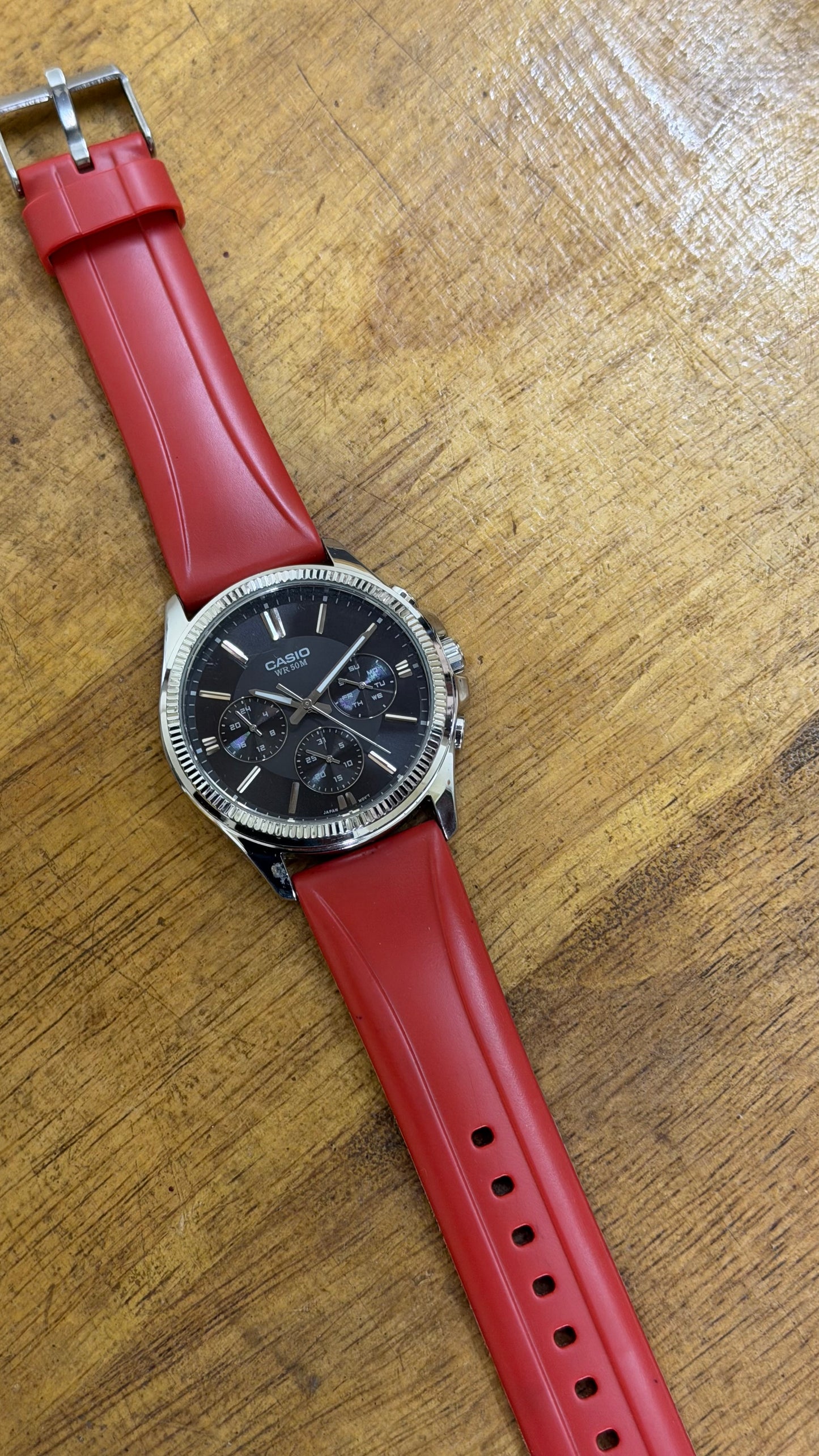 Pre Owned Casio Edifice Multifunction Watch