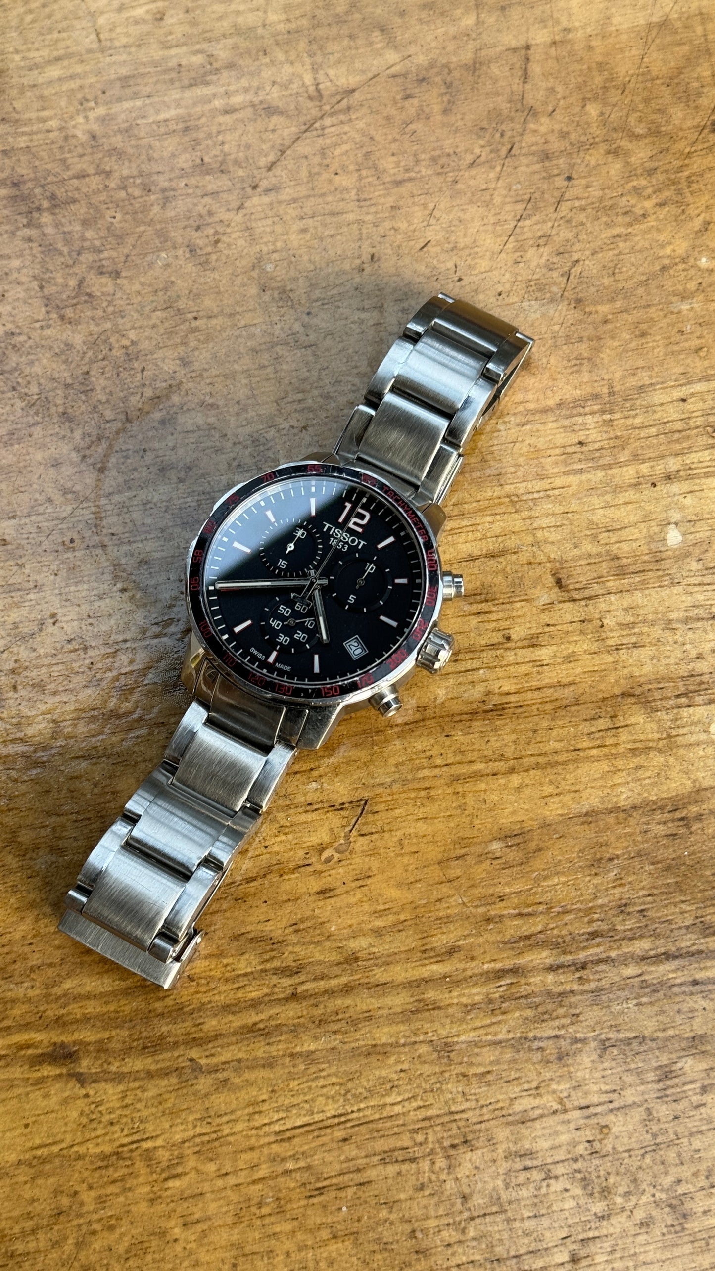 Pre Owned Tissot Quickster Chronograph Watch