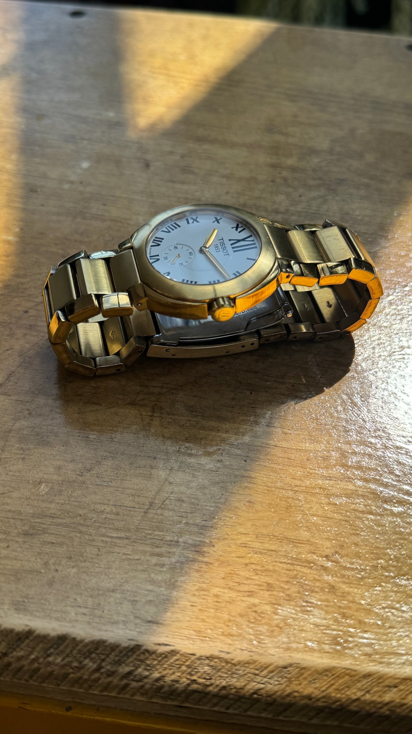 Pre Owned Tissot T Gold Watch
