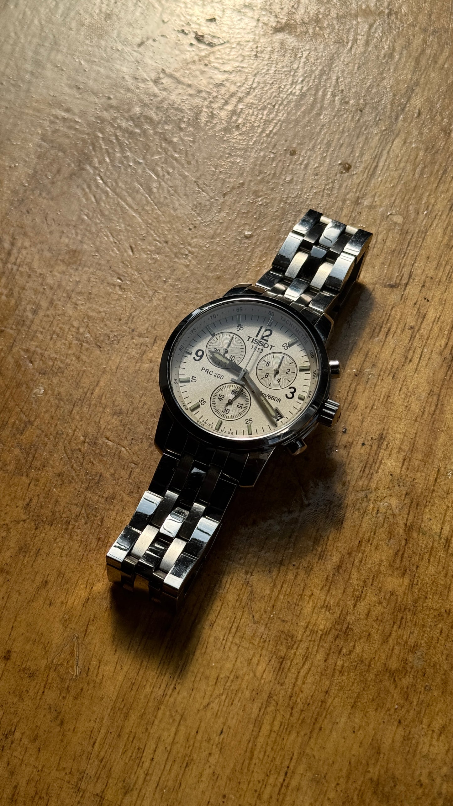Pre Owned Tissot PRC 200 Chronograph Watch