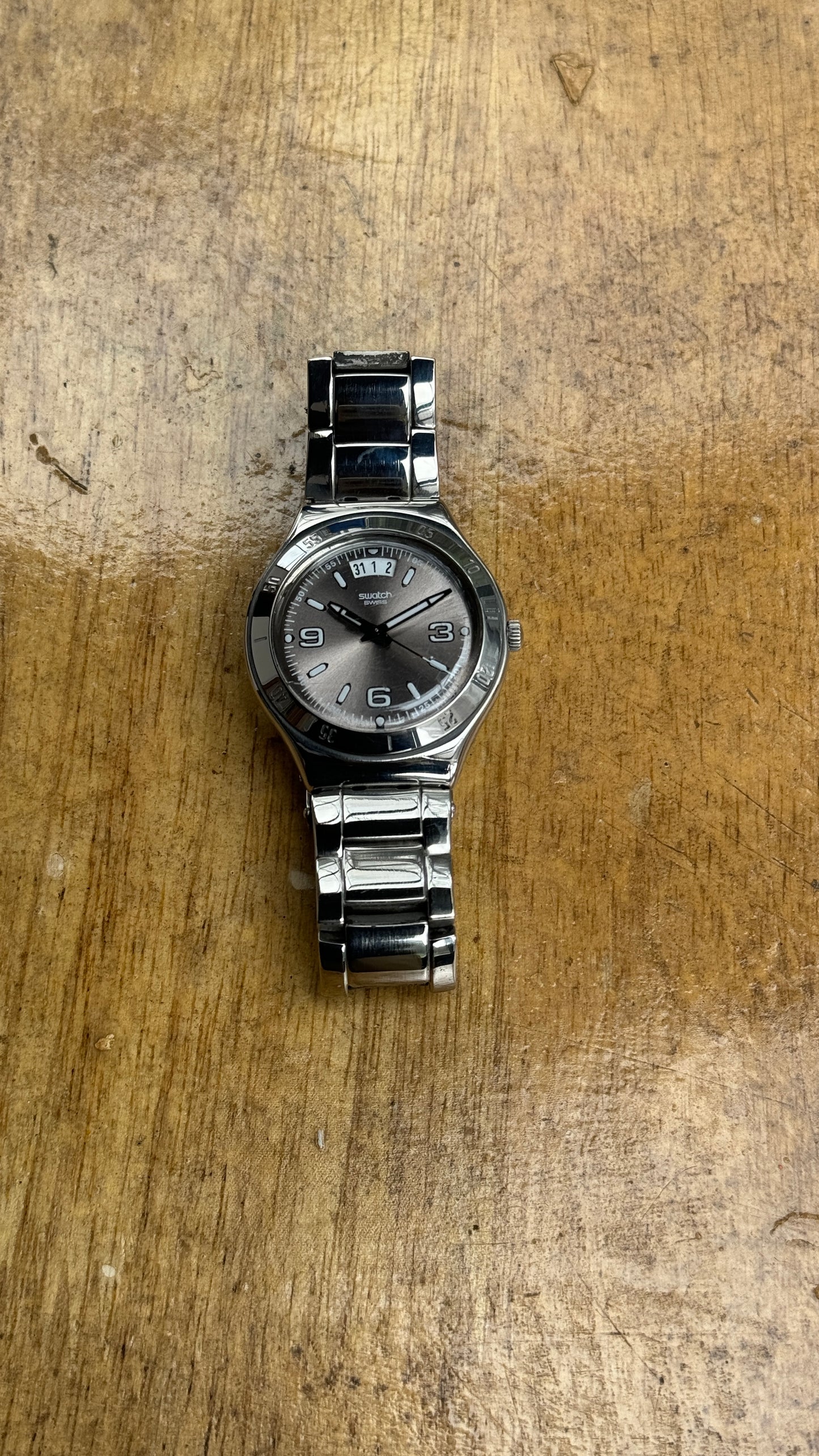 Pre Owned Swatch Irony Quartz Watch