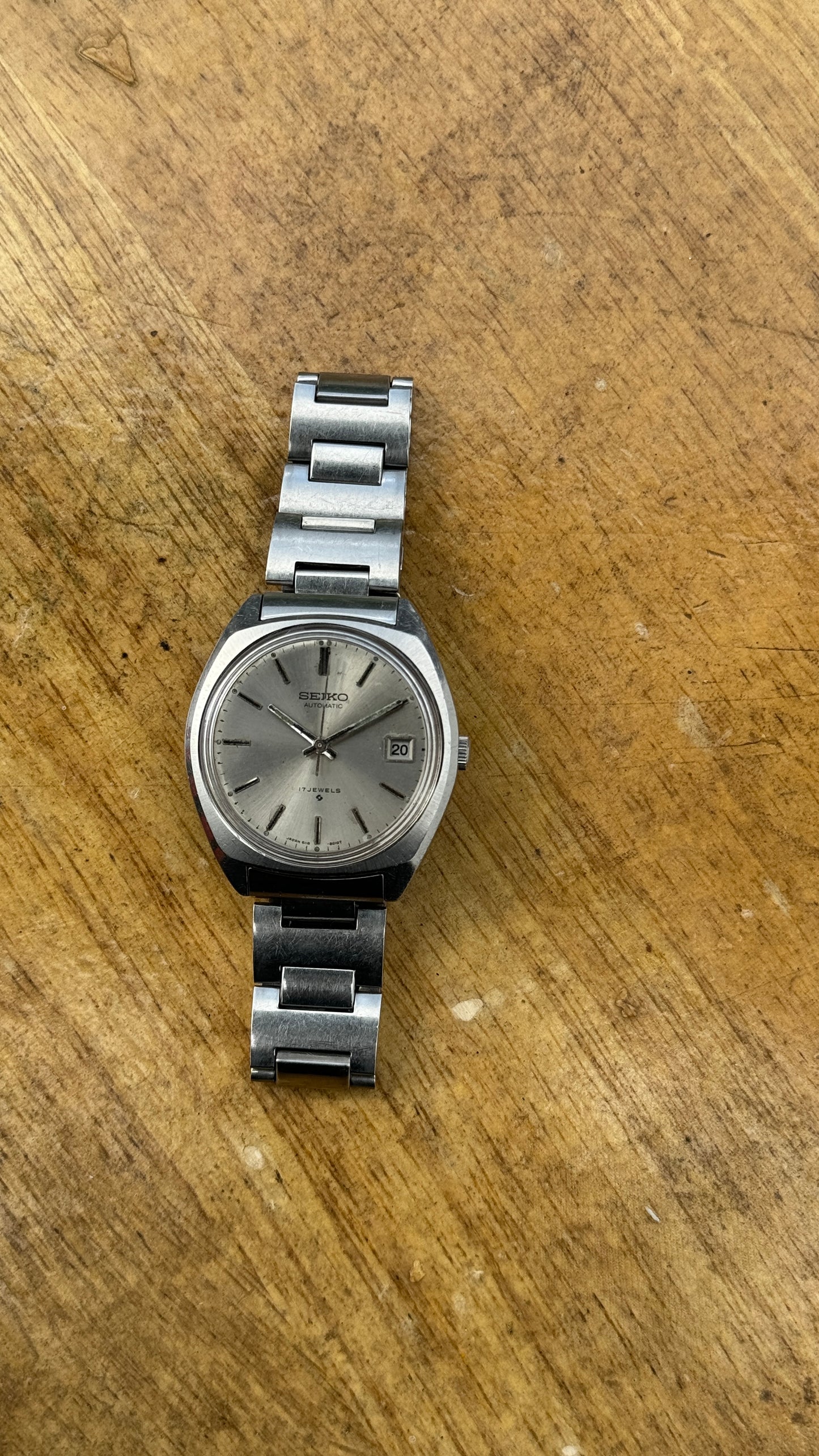 Pre Owned Vintage Seiko Automatic Watch 1970s