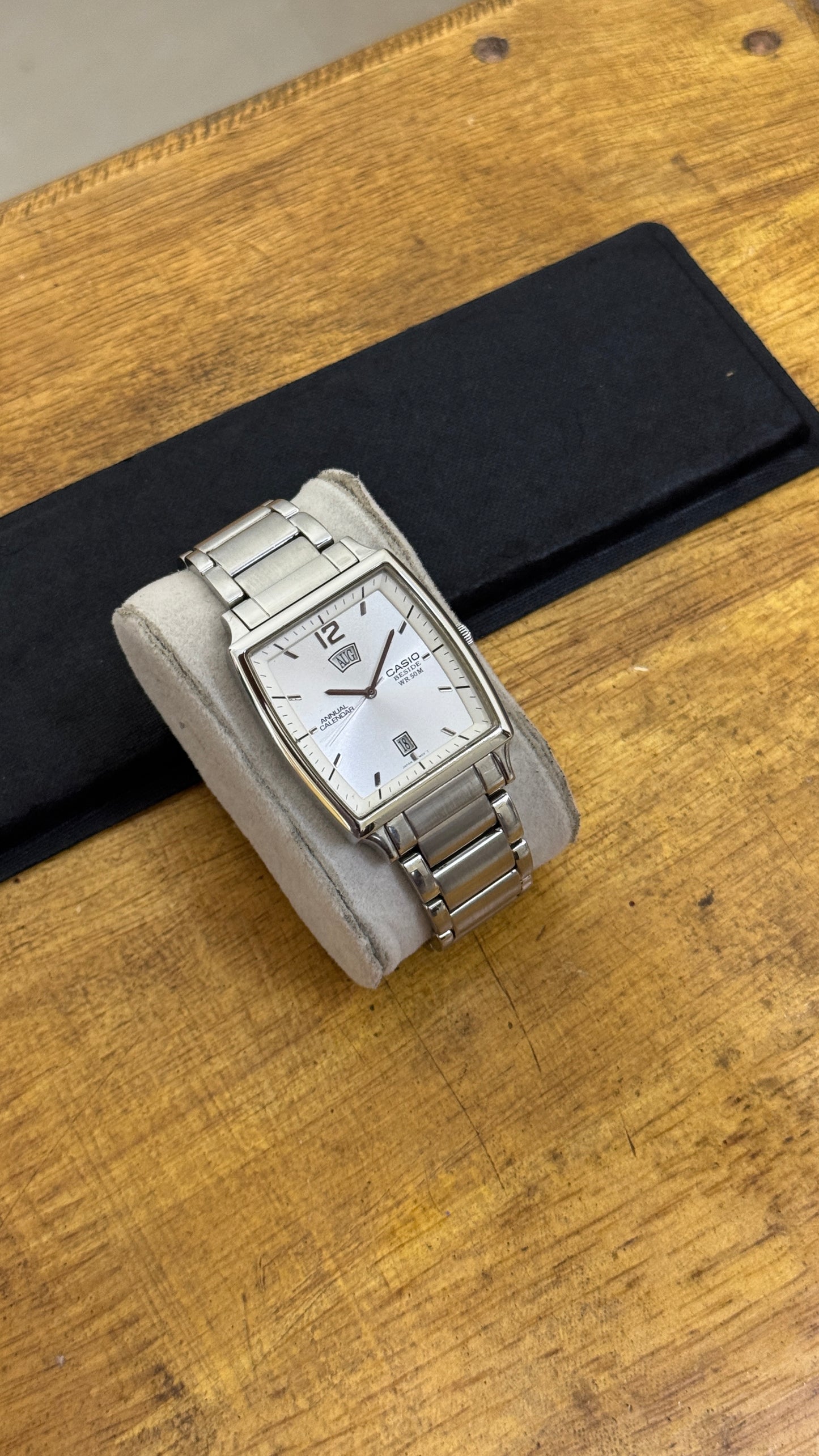 Pre Owned Casio Annual Calendar Watch