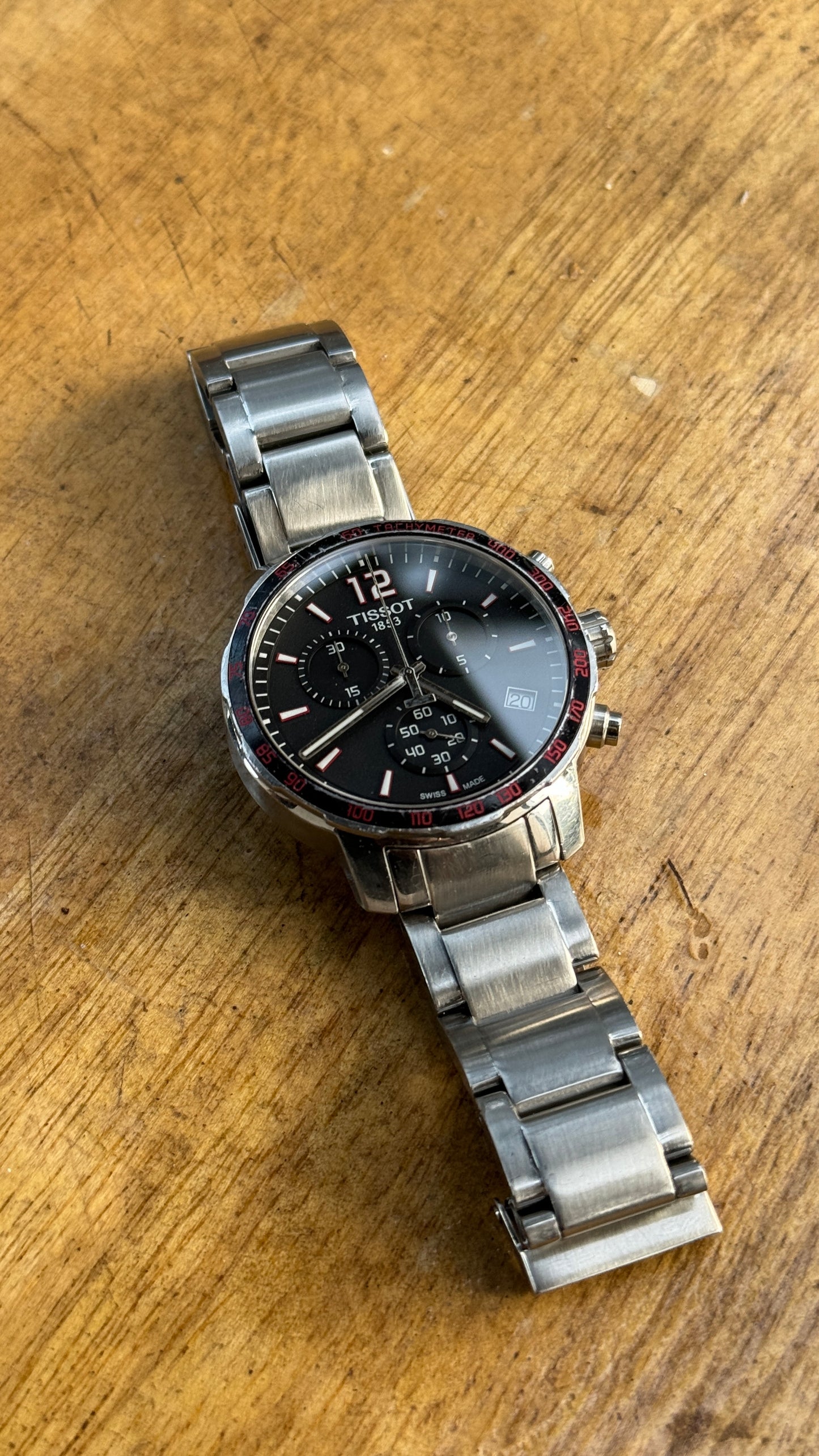 Pre Owned Tissot Quickster Chronograph Watch