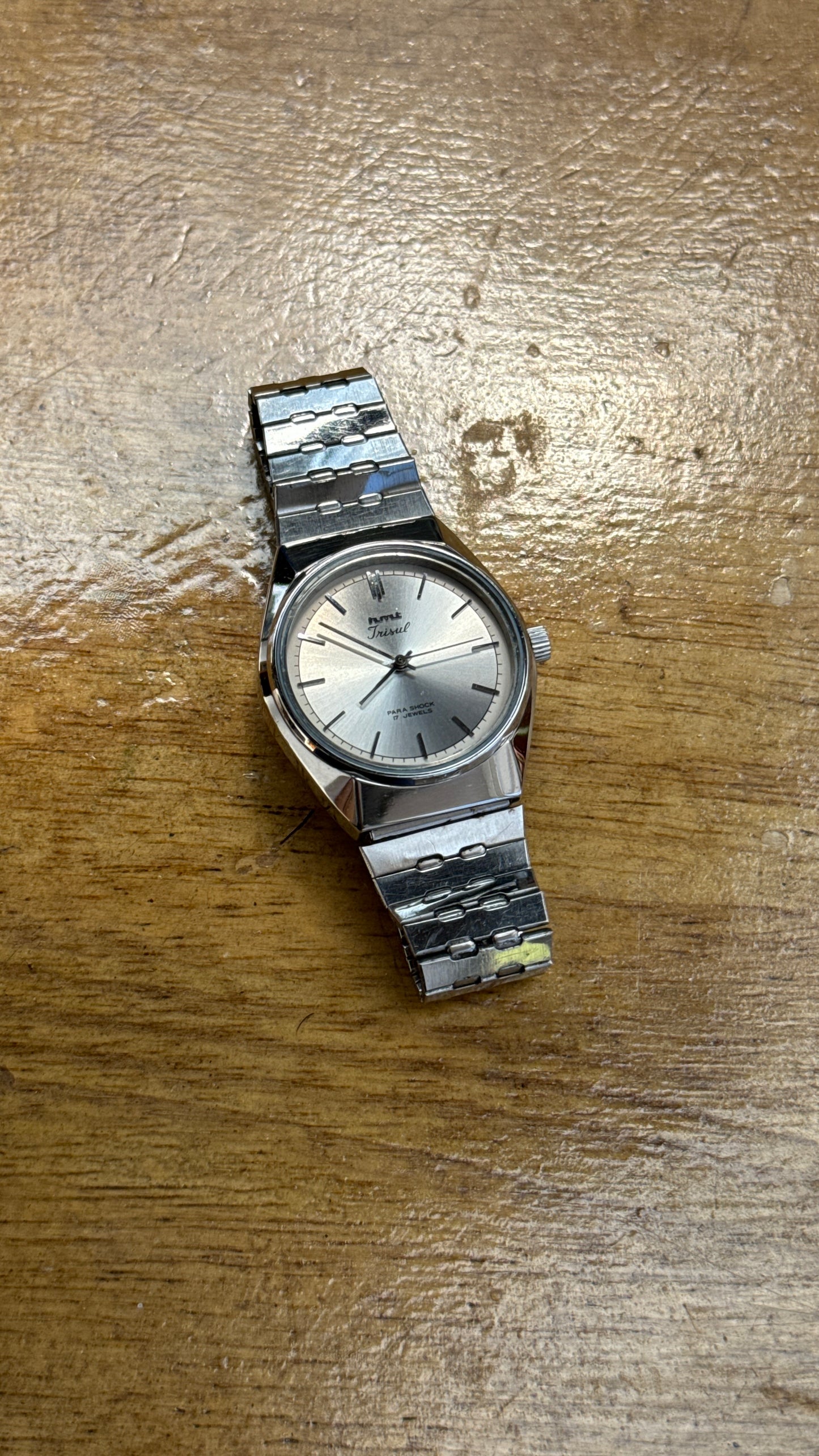 Pre Owned Vintage HMT Trisul - Mechanical Hand Winding Movement