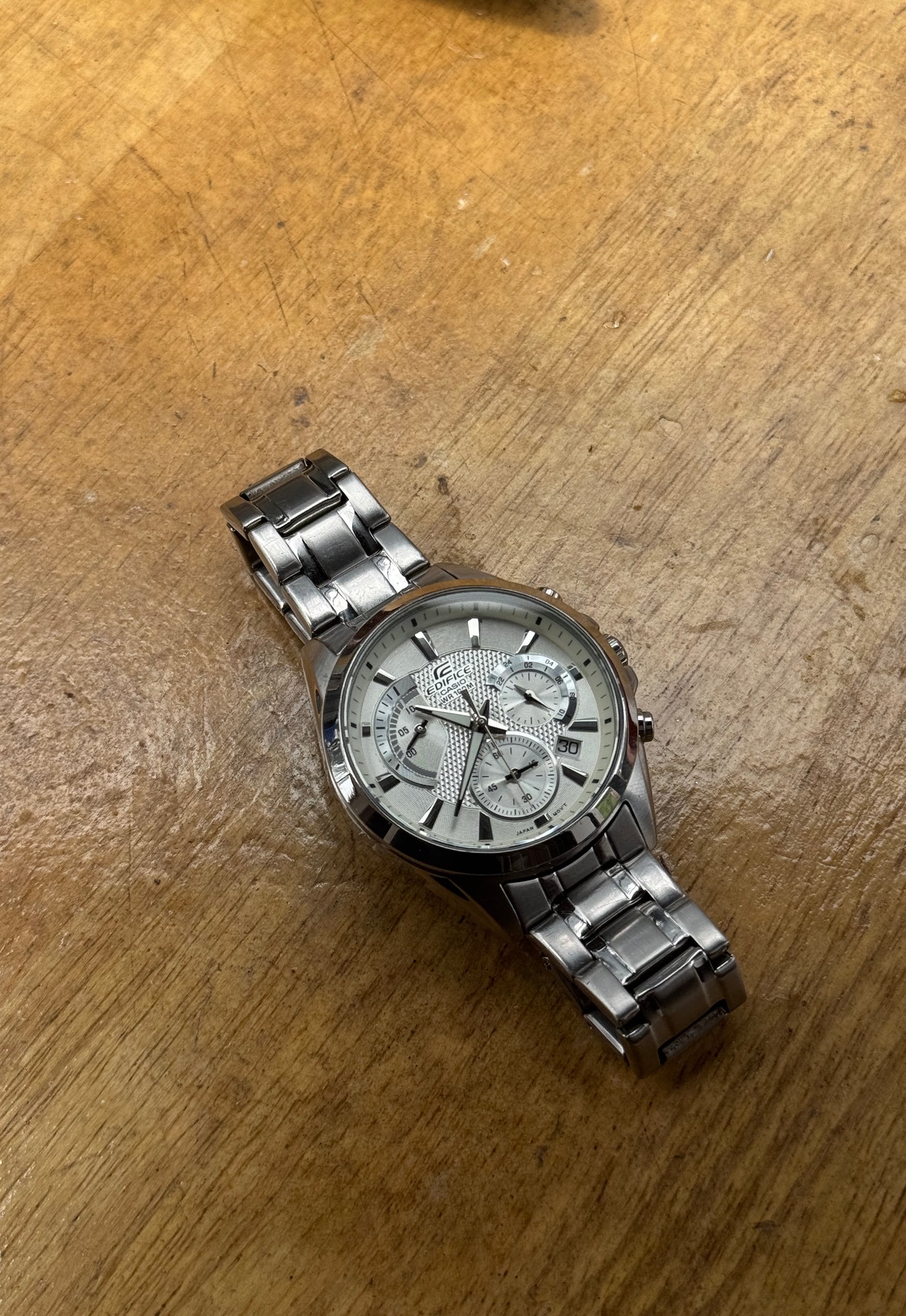 Pre Owned Casio Edifice Chronograph Watch