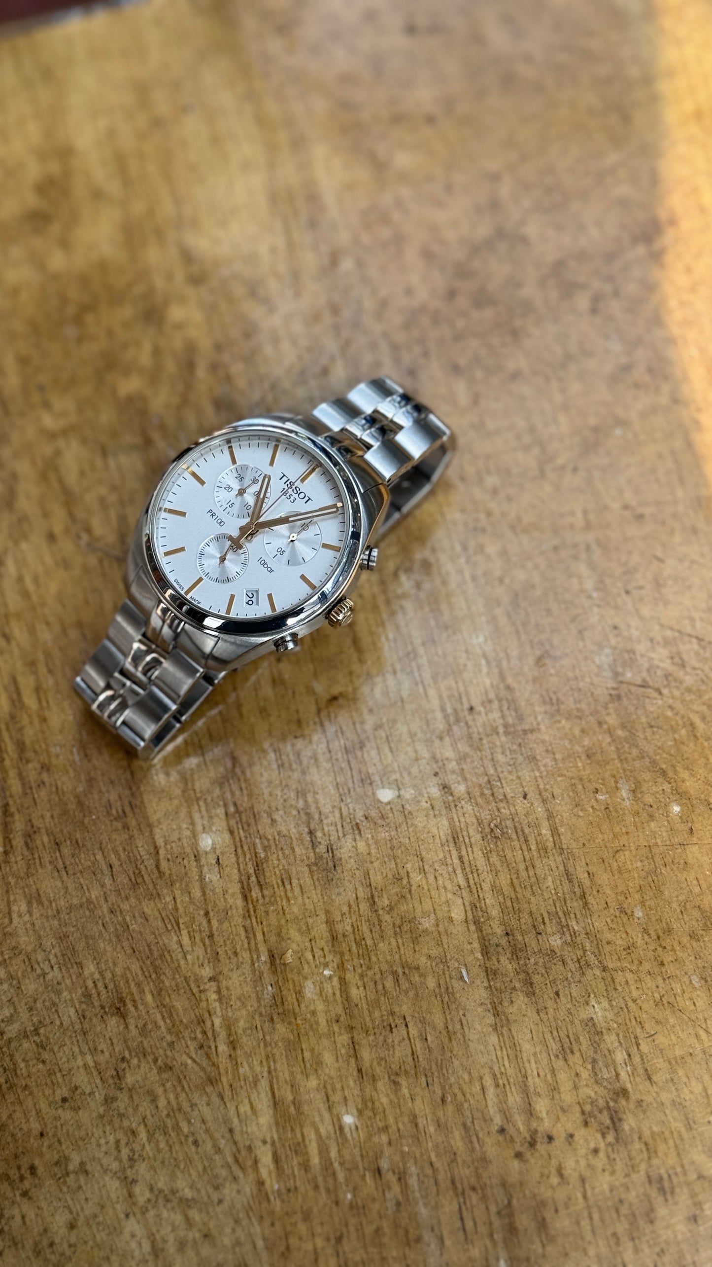 Pre Owned Tissot PR100 Chronograph Watch