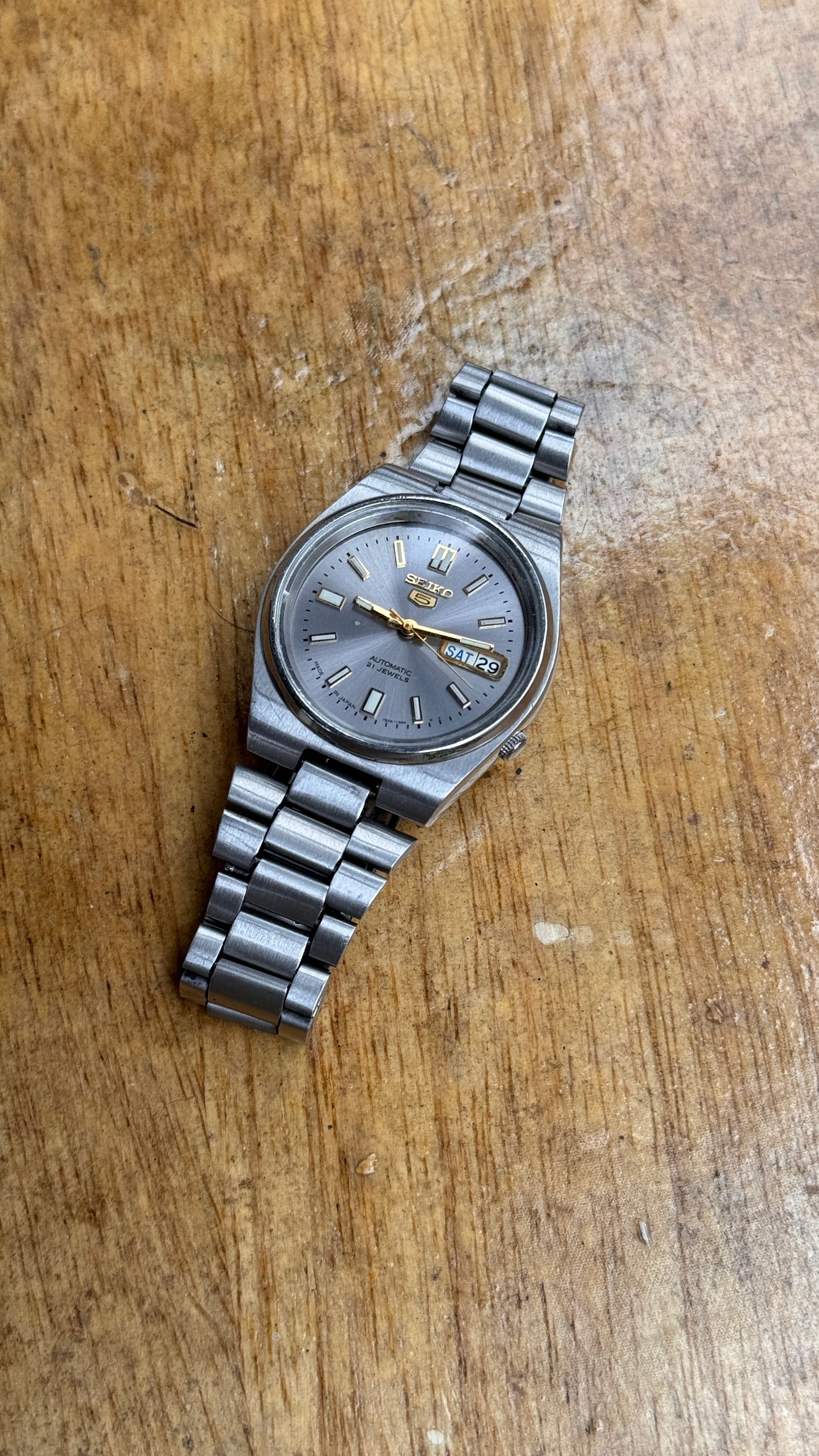 Pre Owned Vintage Seiko 5 Automatic