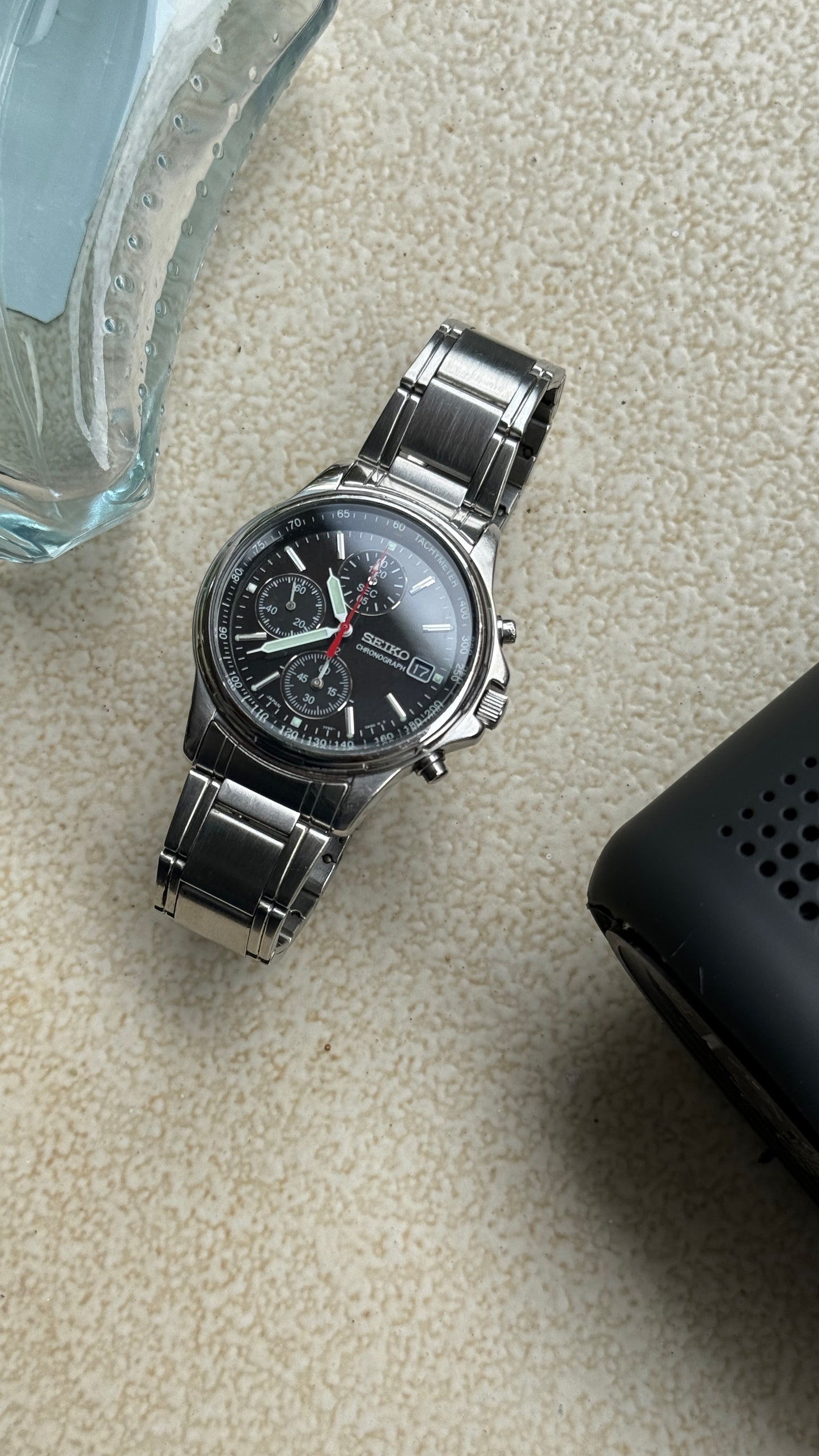 Pre Owned Seiko Chronograph - 7T92 Movement