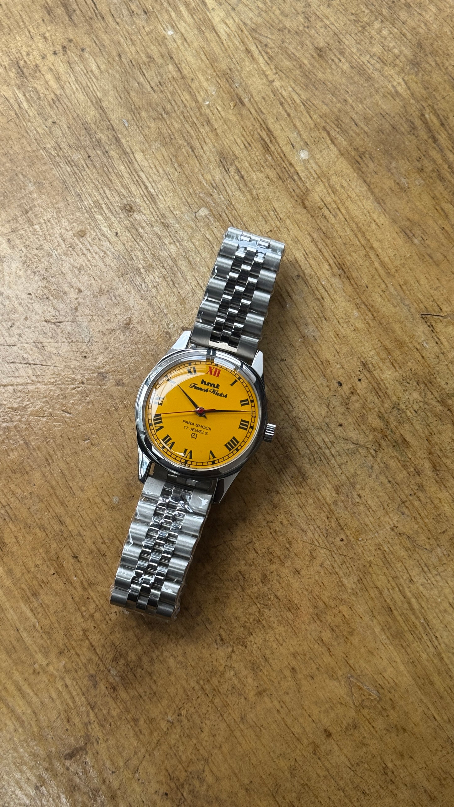 Pre Owned Vintage HMT French Watch - 1980s - Restored