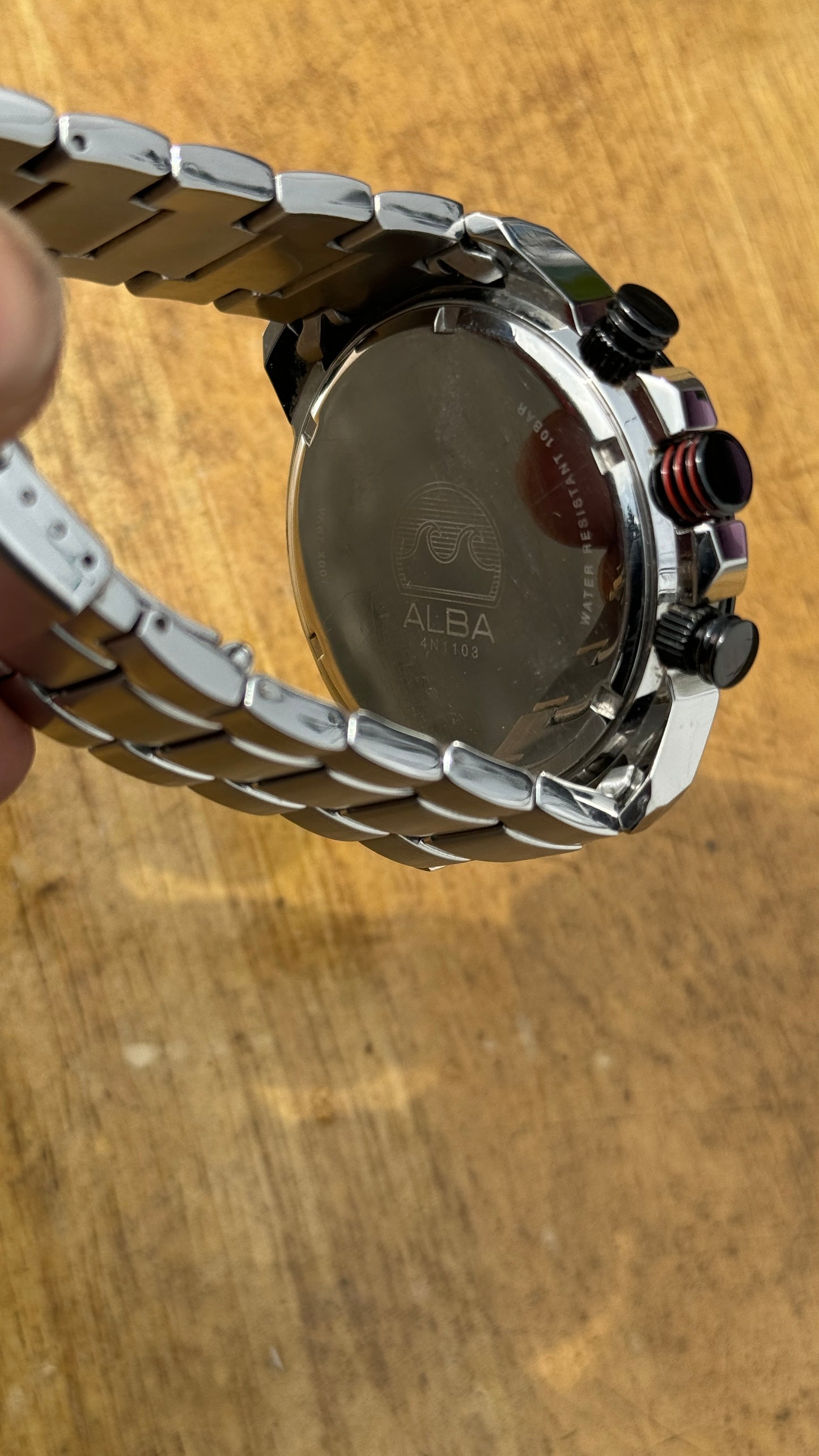 Pre Owned Alba Chronograph Watch - VK 67