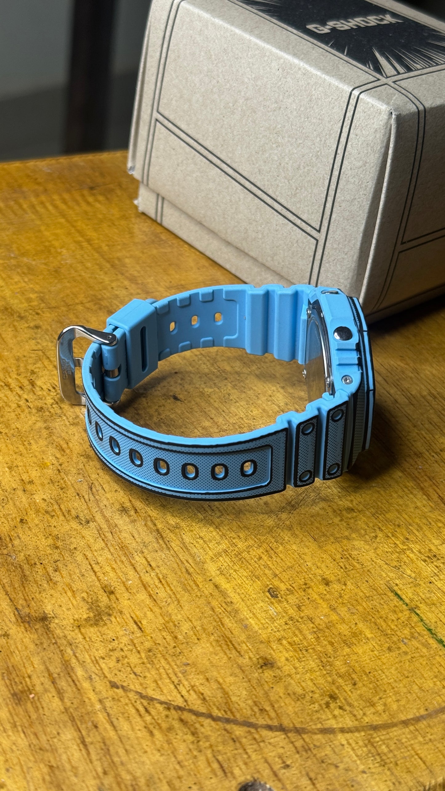 Pre Owned Casio GA-2100MNG-2A (Blue Manga Theme)