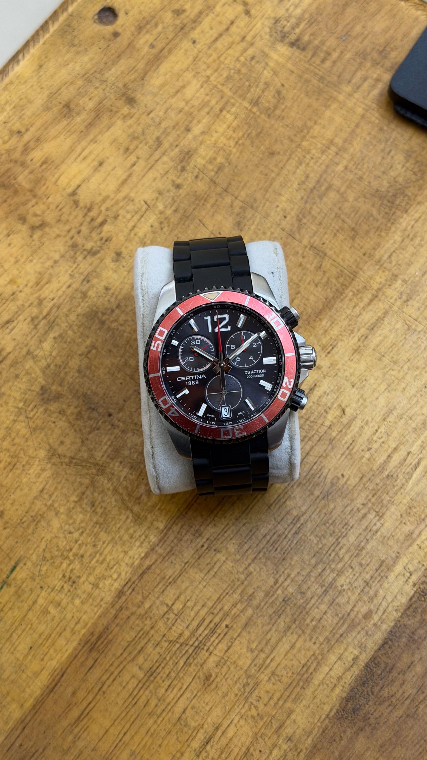 Pre Owned Certina DS Action Chronograph Watch