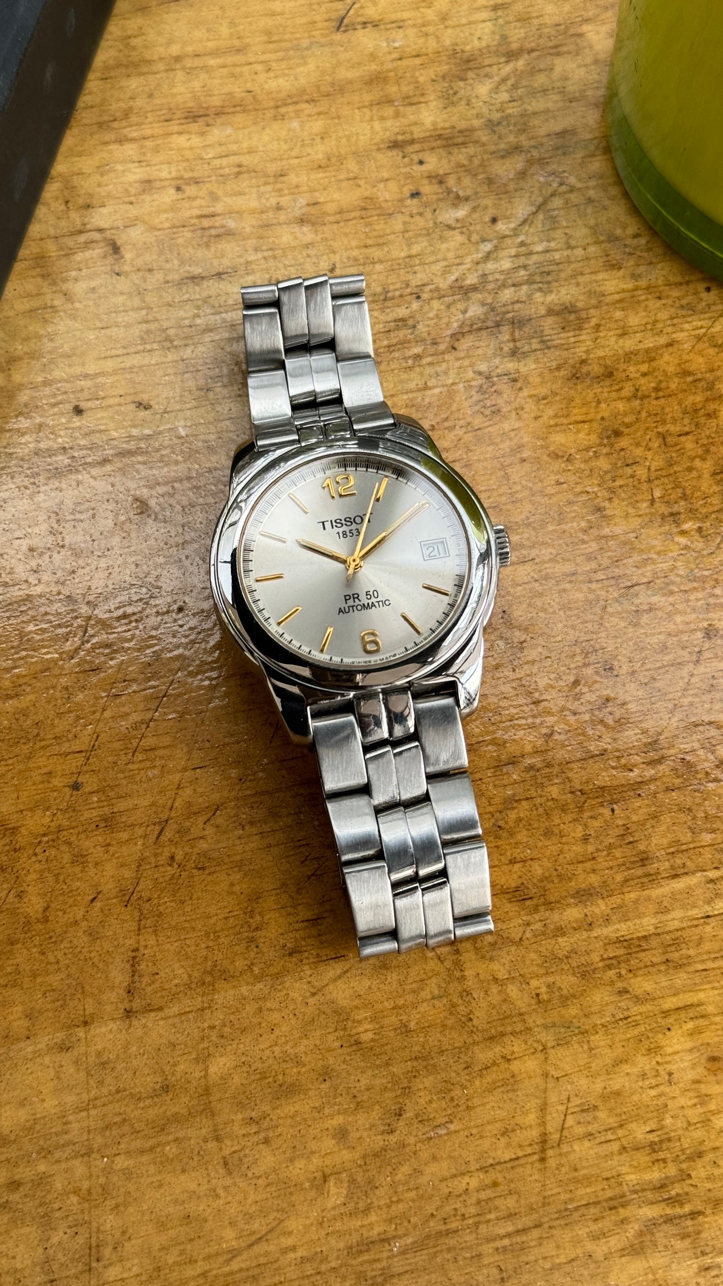 Pre Owned Tissot PR50 Automatic Watch (T Classic)