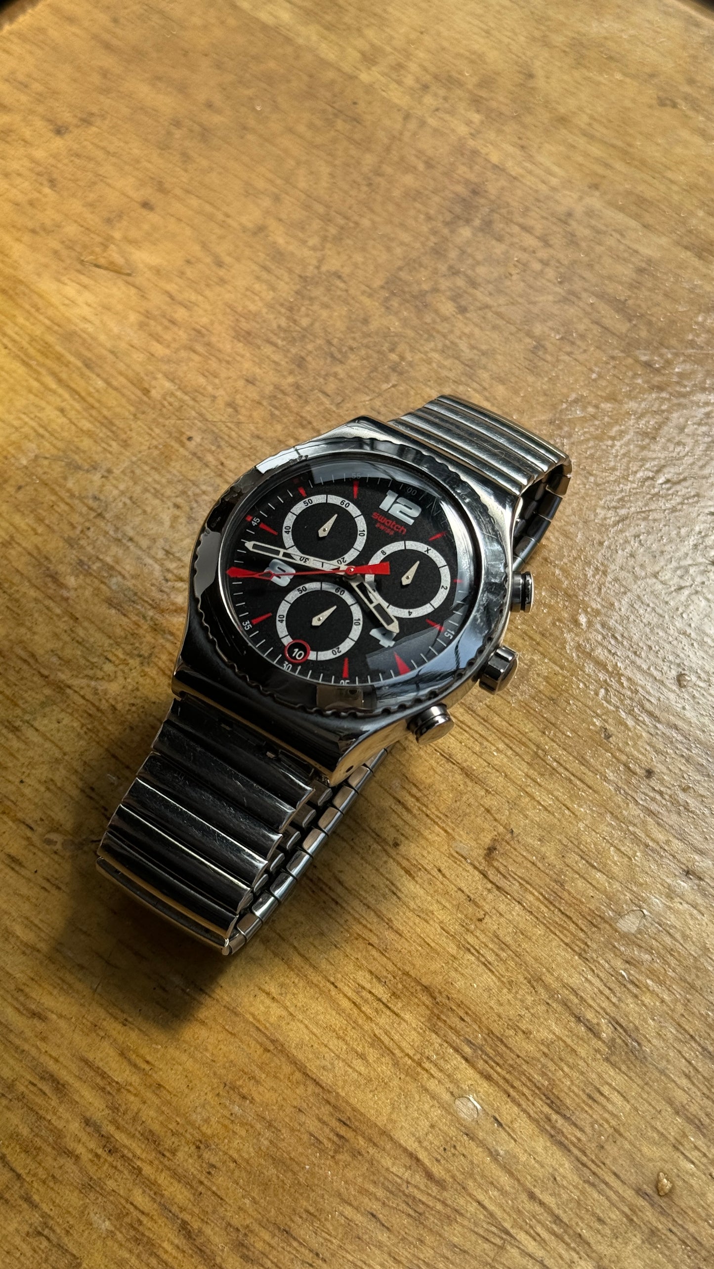 Pre Owned Swatch Irony Chronograph