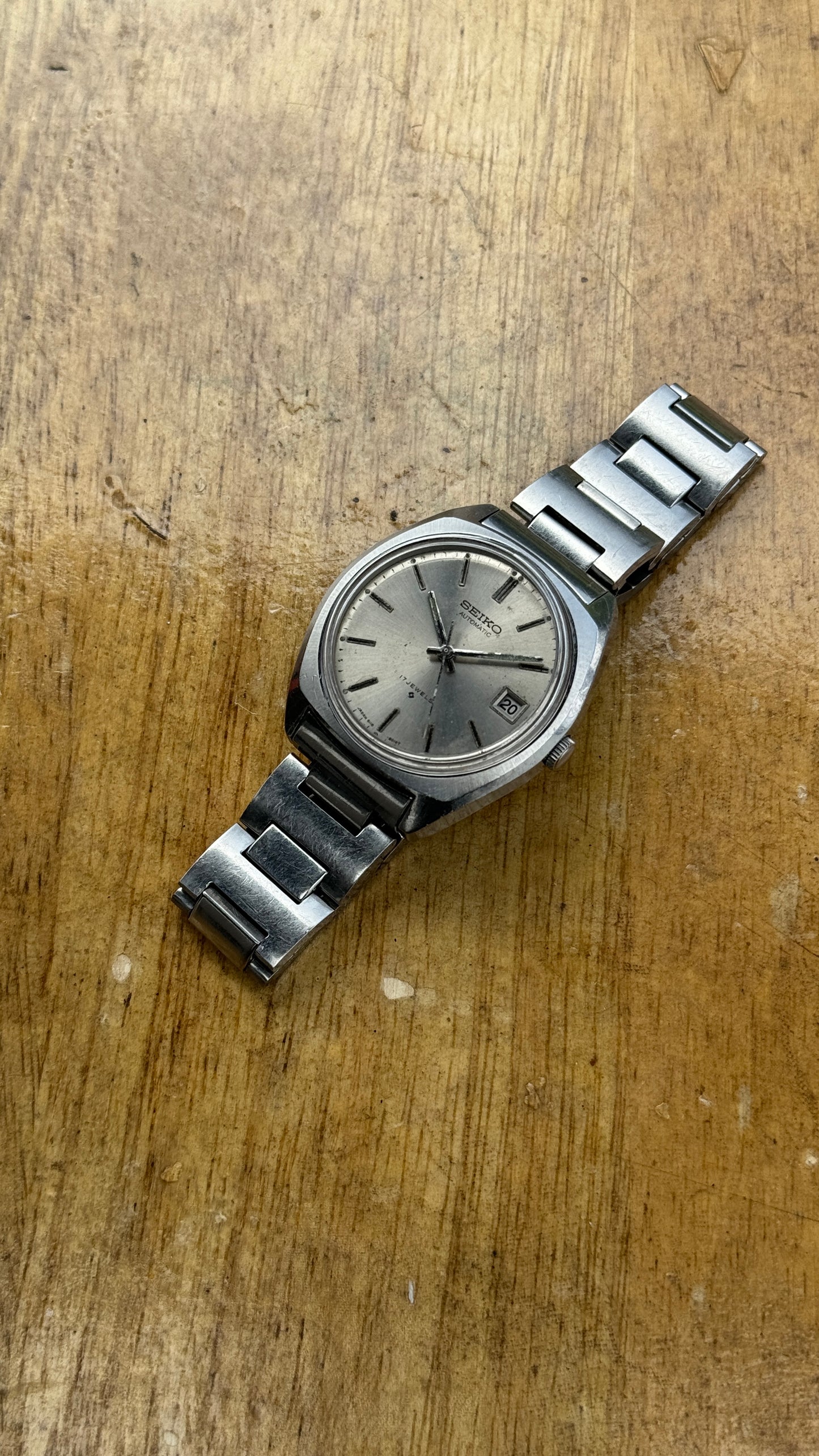Pre Owned Vintage Seiko Automatic Watch 1970s