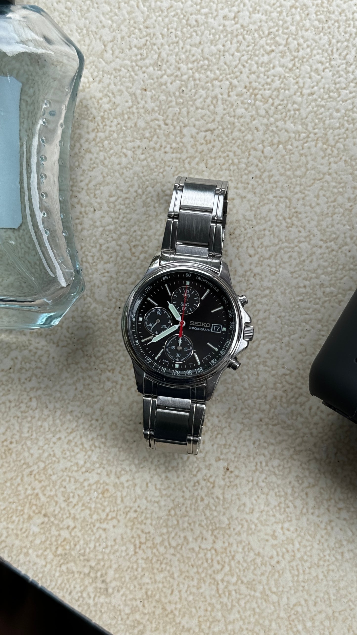 Pre Owned Seiko Chronograph - 7T92 Movement