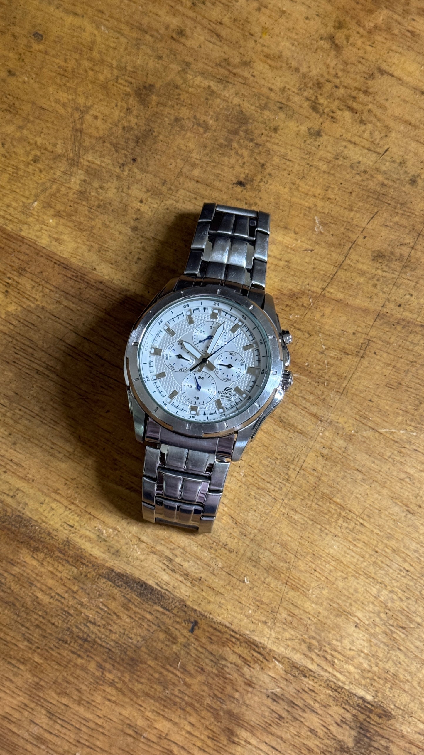Pre Owned Casio Edifice EF328D Multifunction Watch