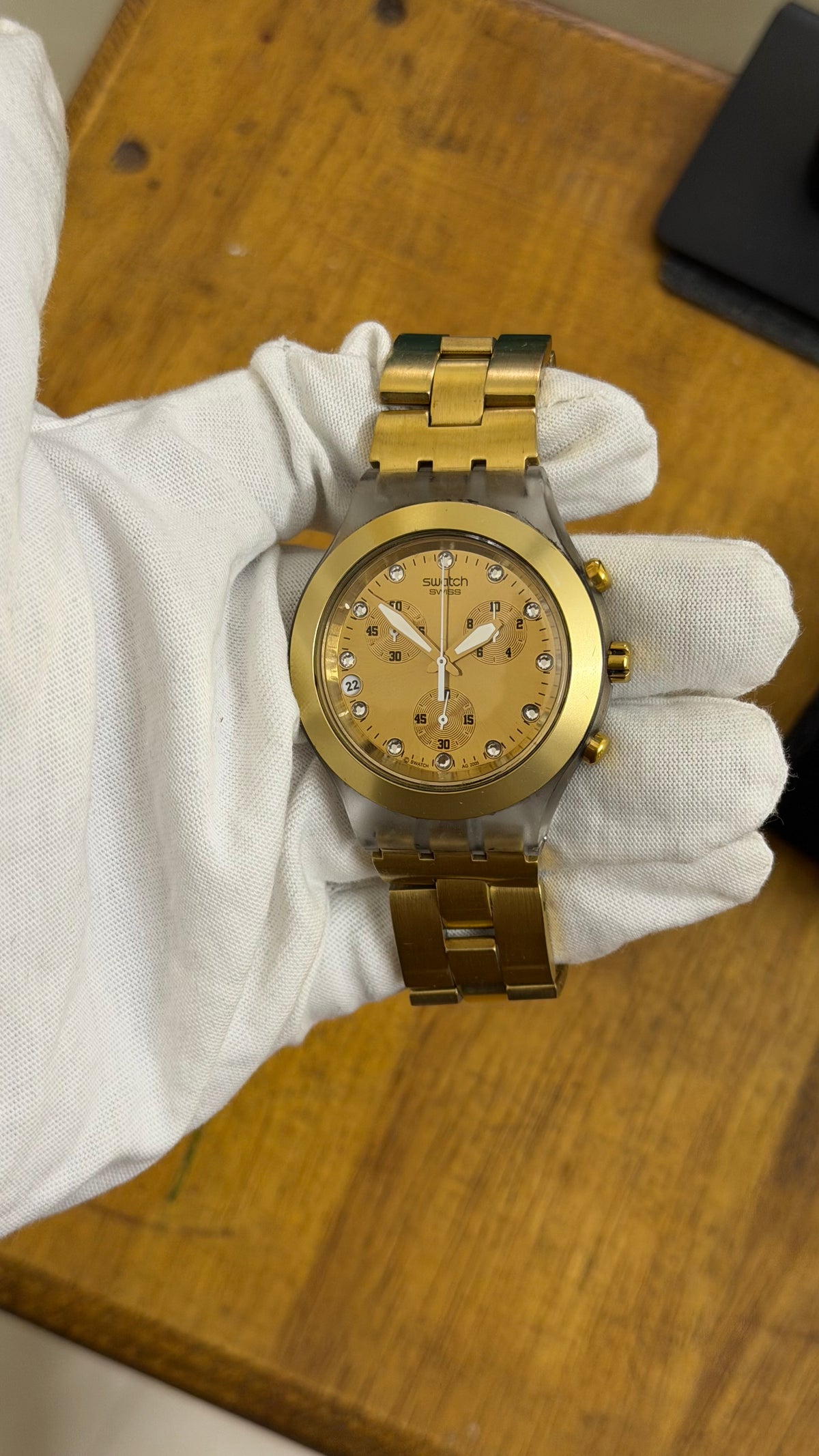 Pre Owned Swatch Irony Chronograph