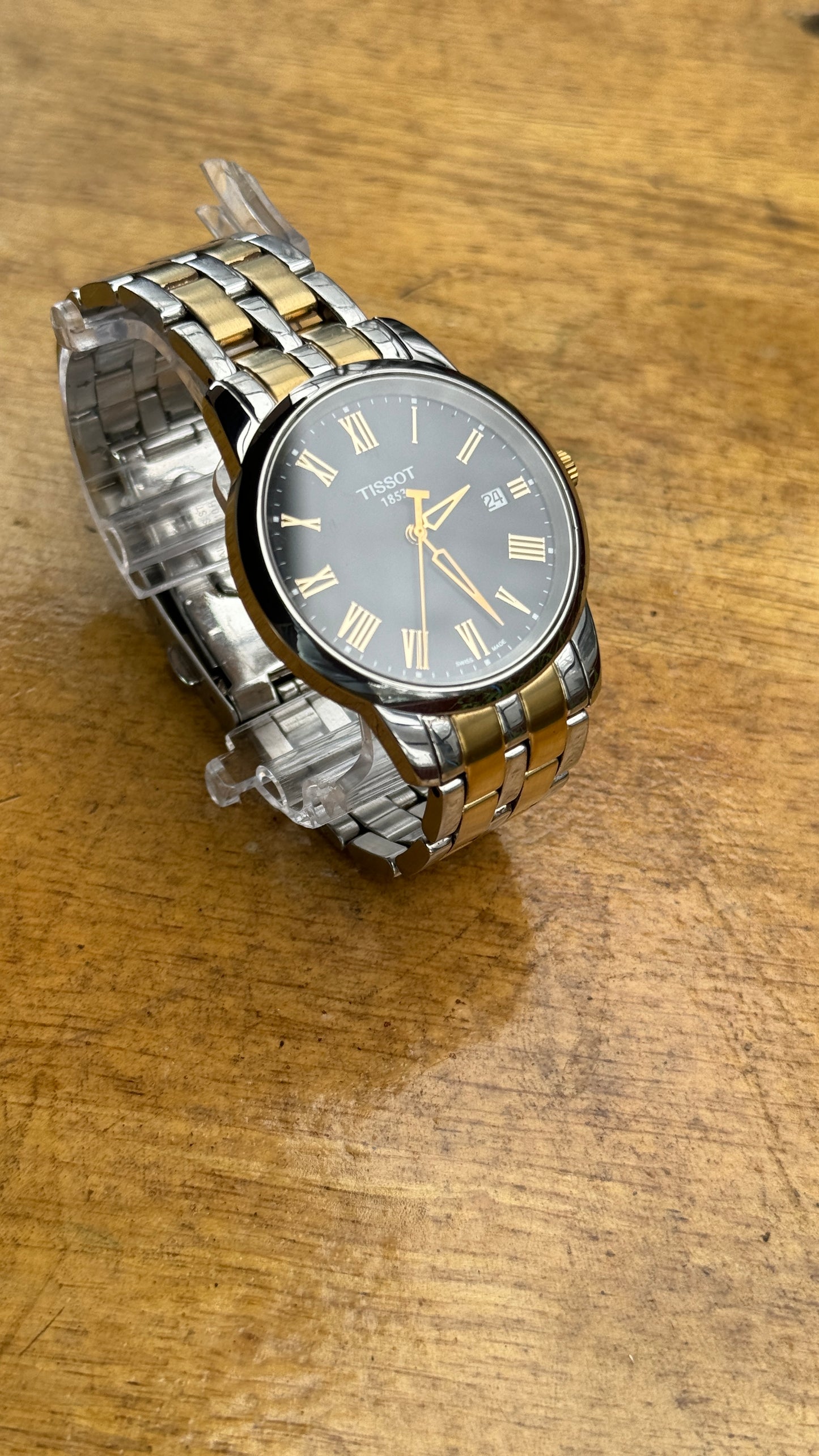 Pre Owned Tissot Classic Dream Two Tone - Quartz Watxh