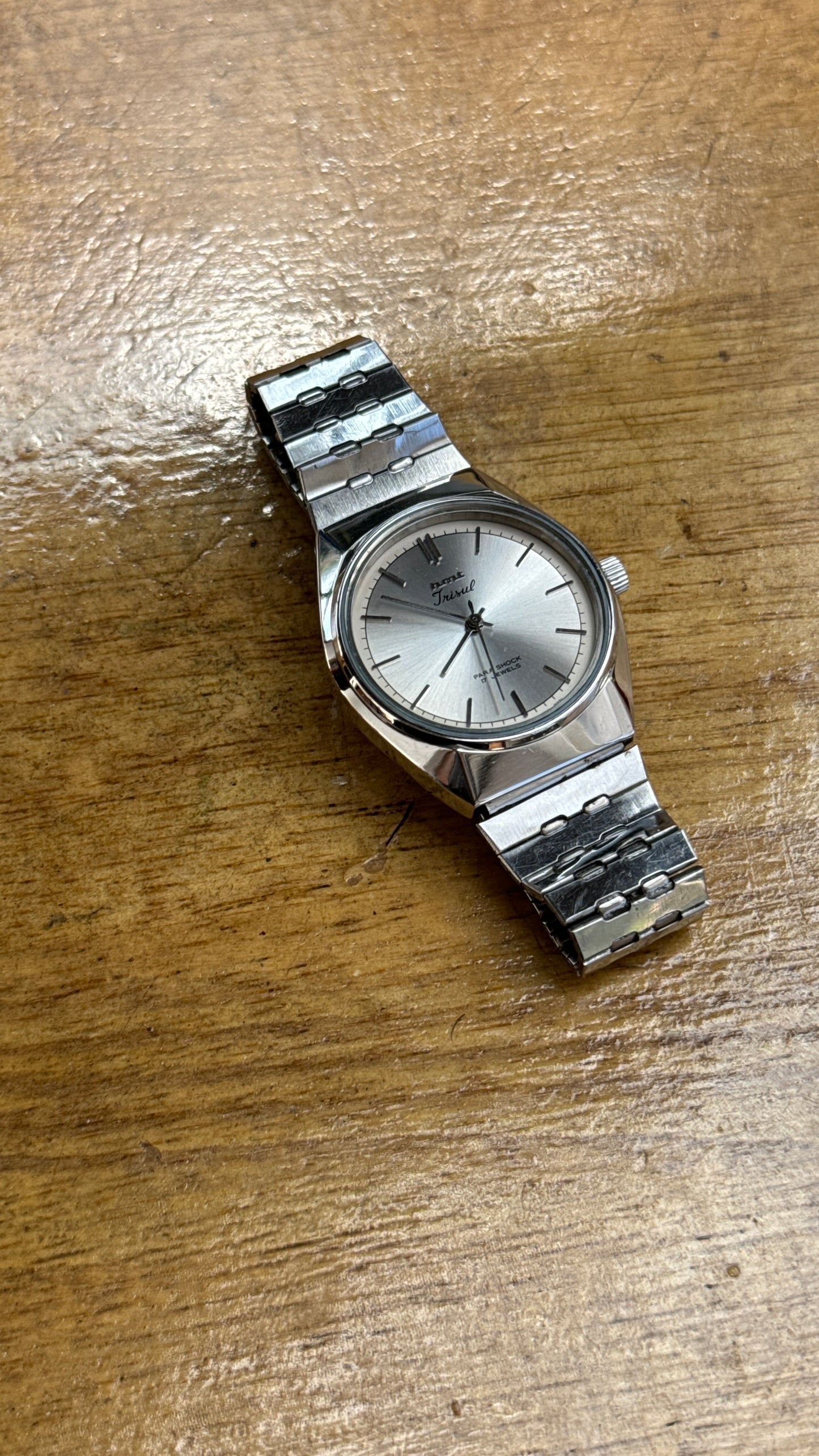 Pre Owned Vintage HMT Trisul - Mechanical Hand Winding Movement