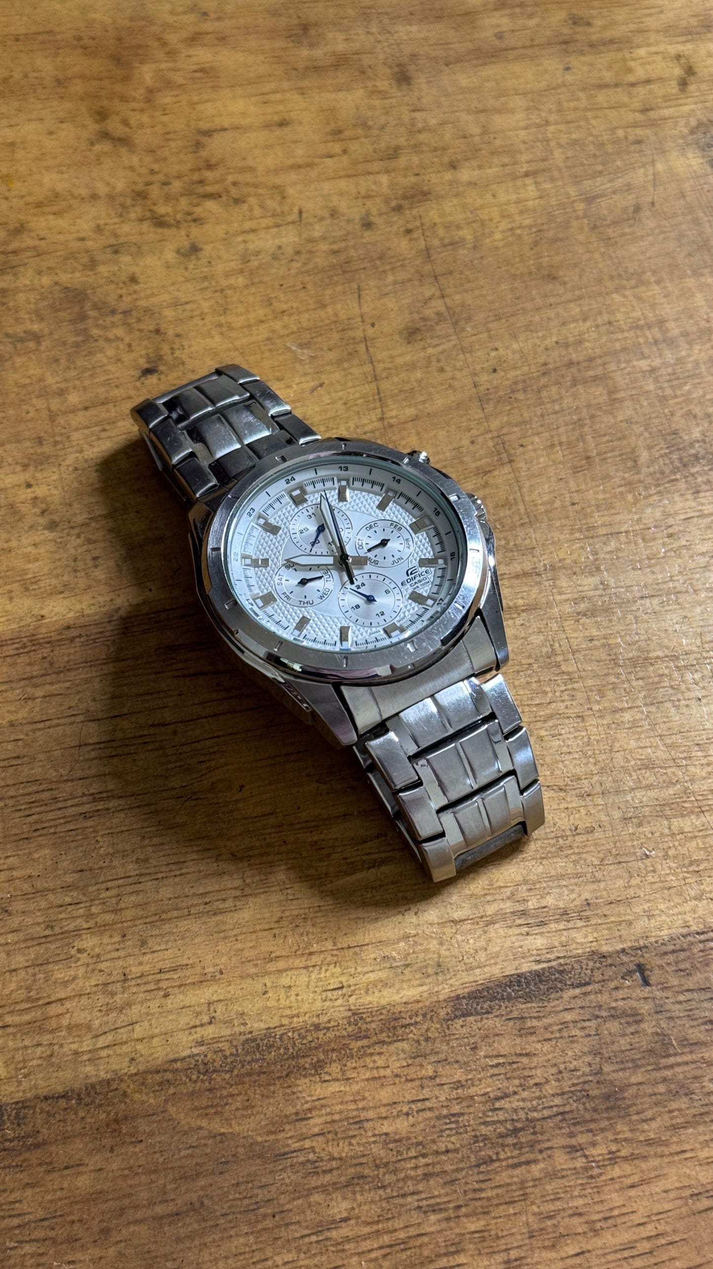 Pre Owned Casio Edifice EF328D Multifunction Watch
