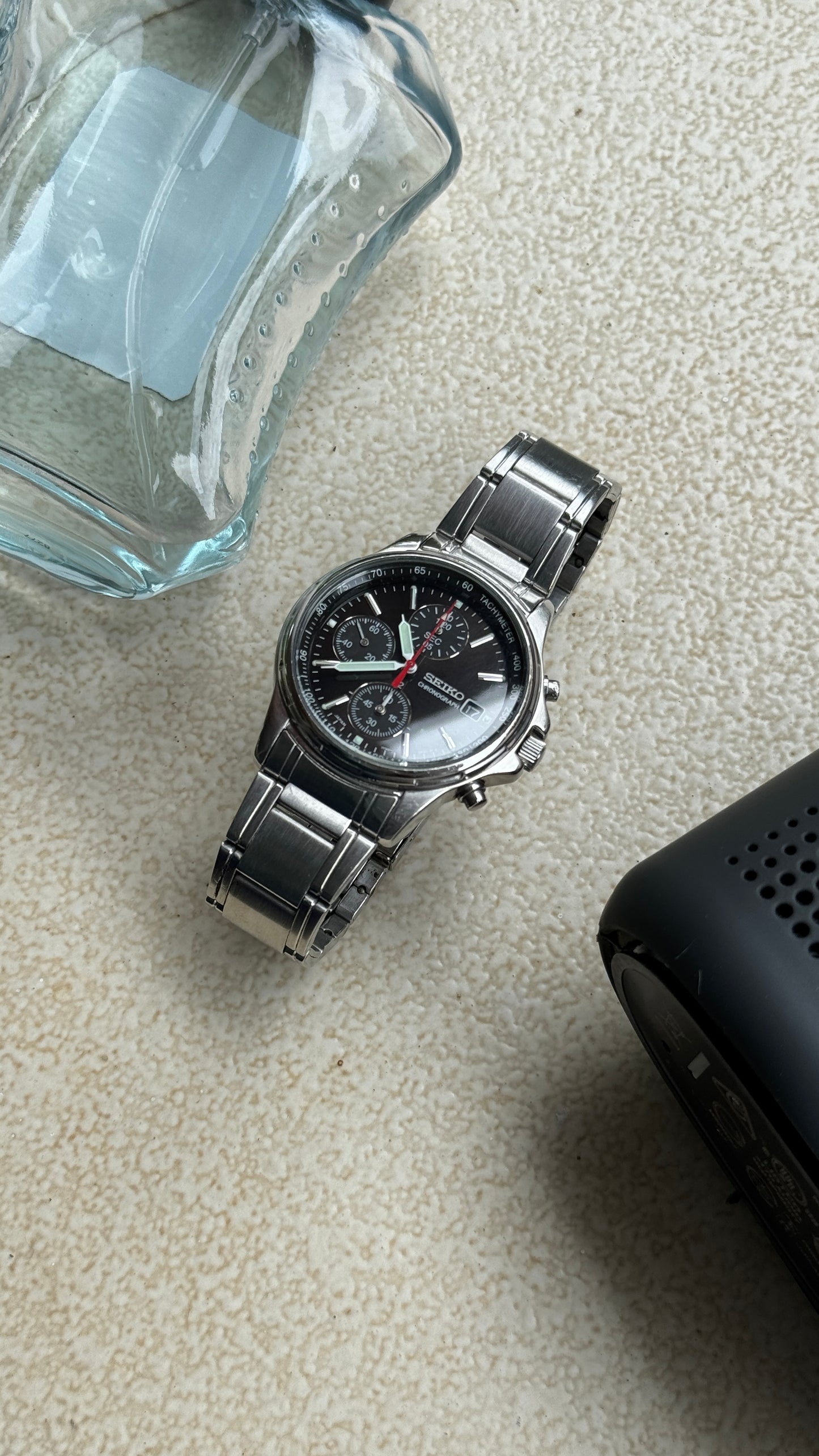 Pre Owned Seiko Chronograph - 7T92 Movement