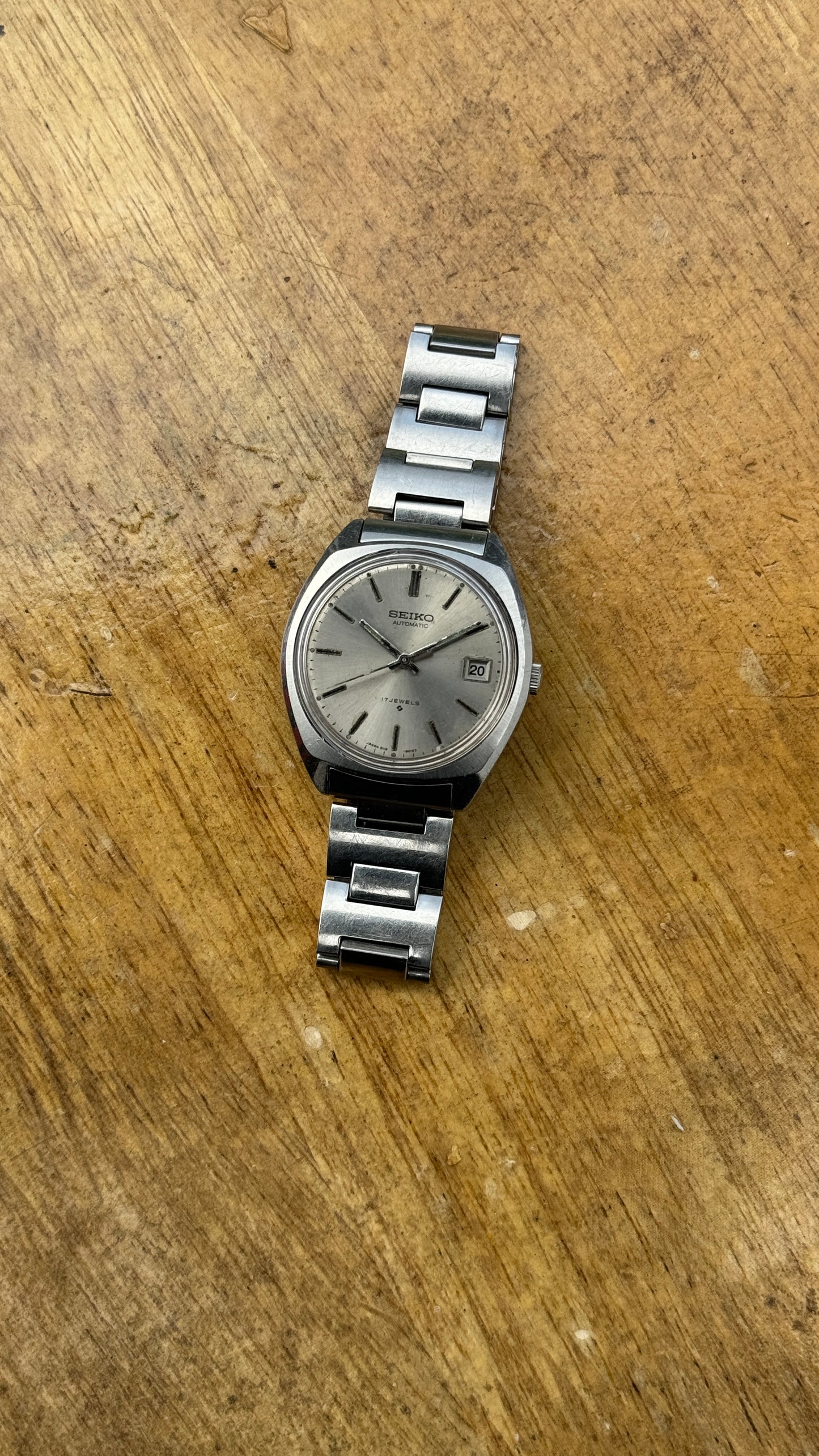 Pre Owned Vintage Seiko Automatic Watch 1970s