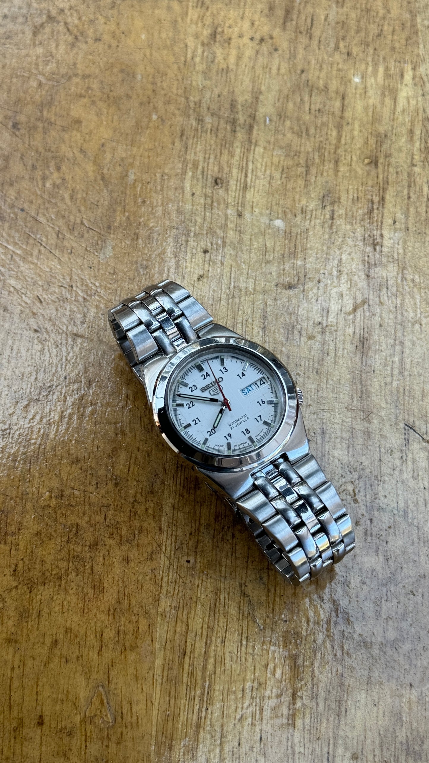 Pre Owned Vintage Seiko 5 Automatic Watch