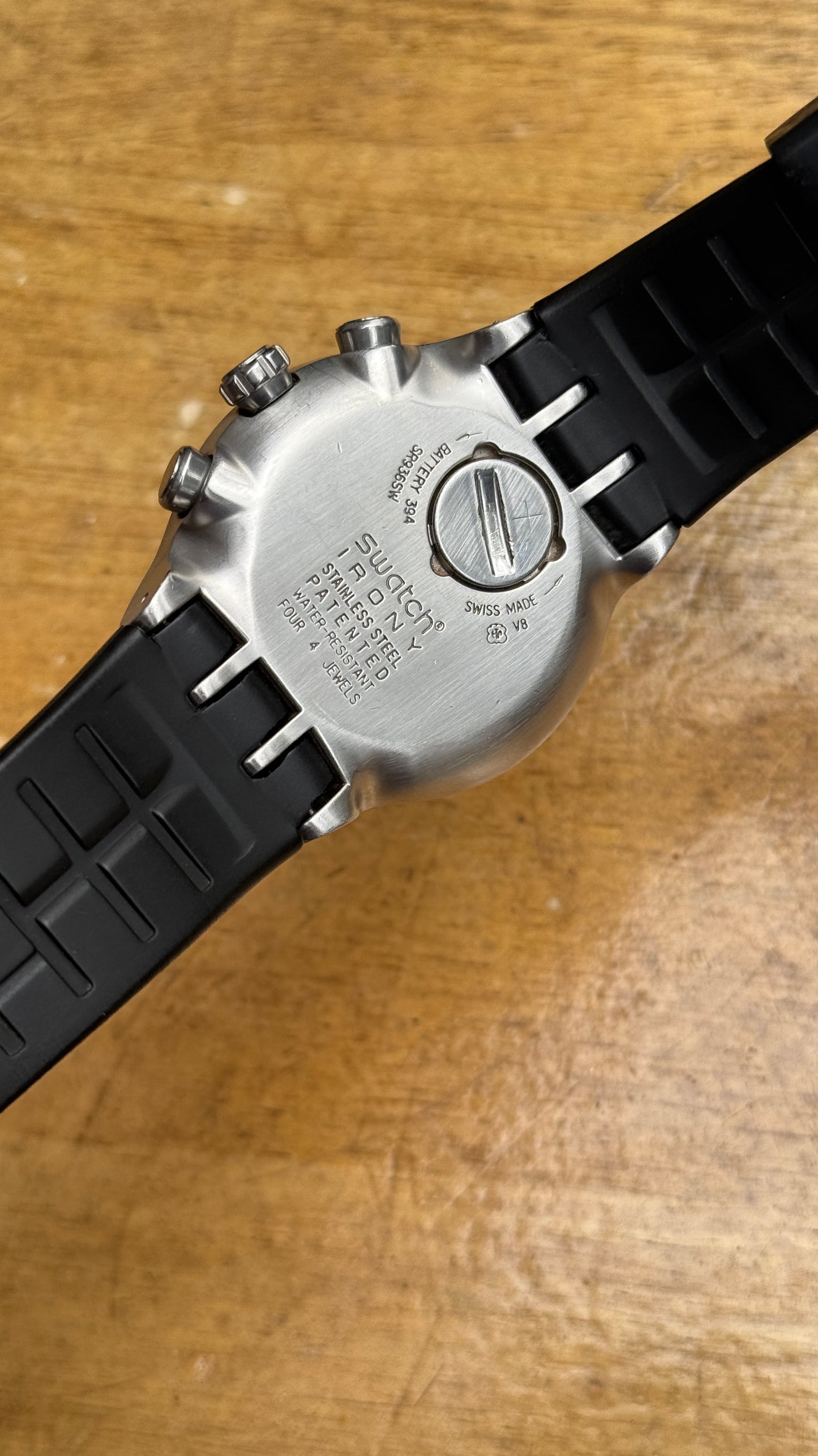 Pre Owned Swatch Irony Chronograph Watch