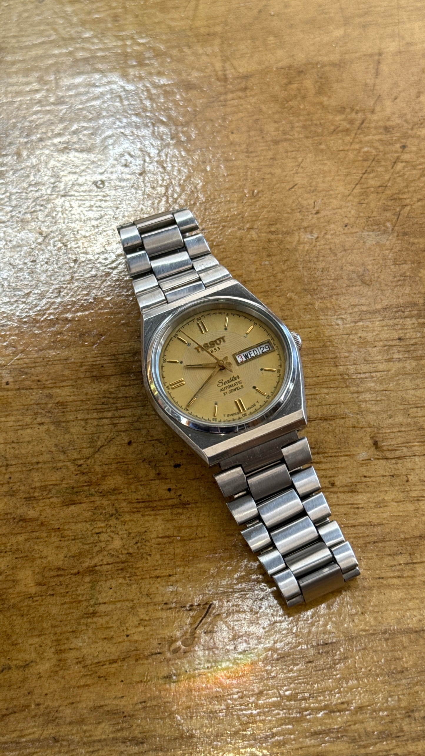 Pre Owned Vintage Tissot Seastar Automatic