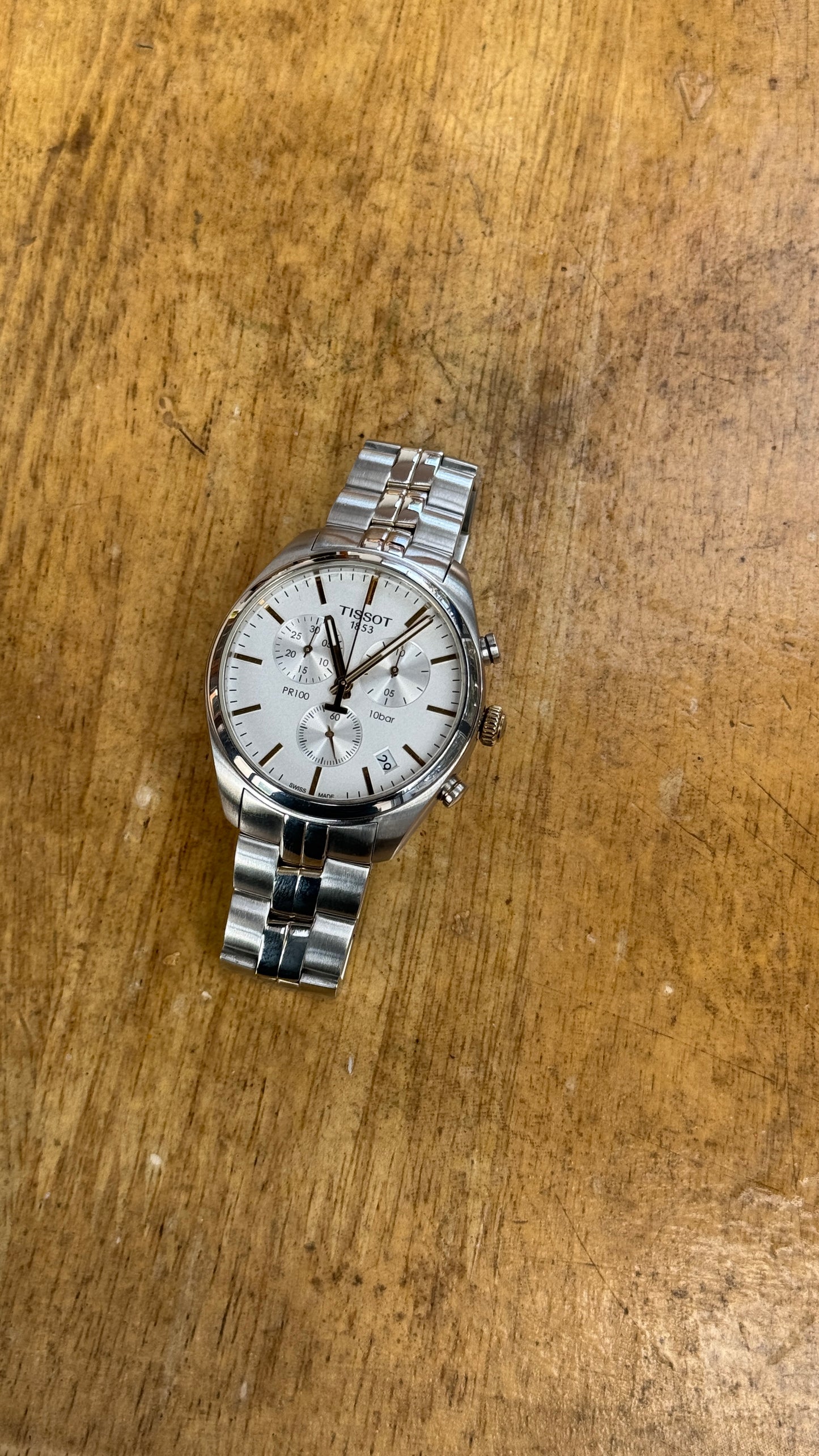 Pre Owned Tissot PR100 Chronograph Watch