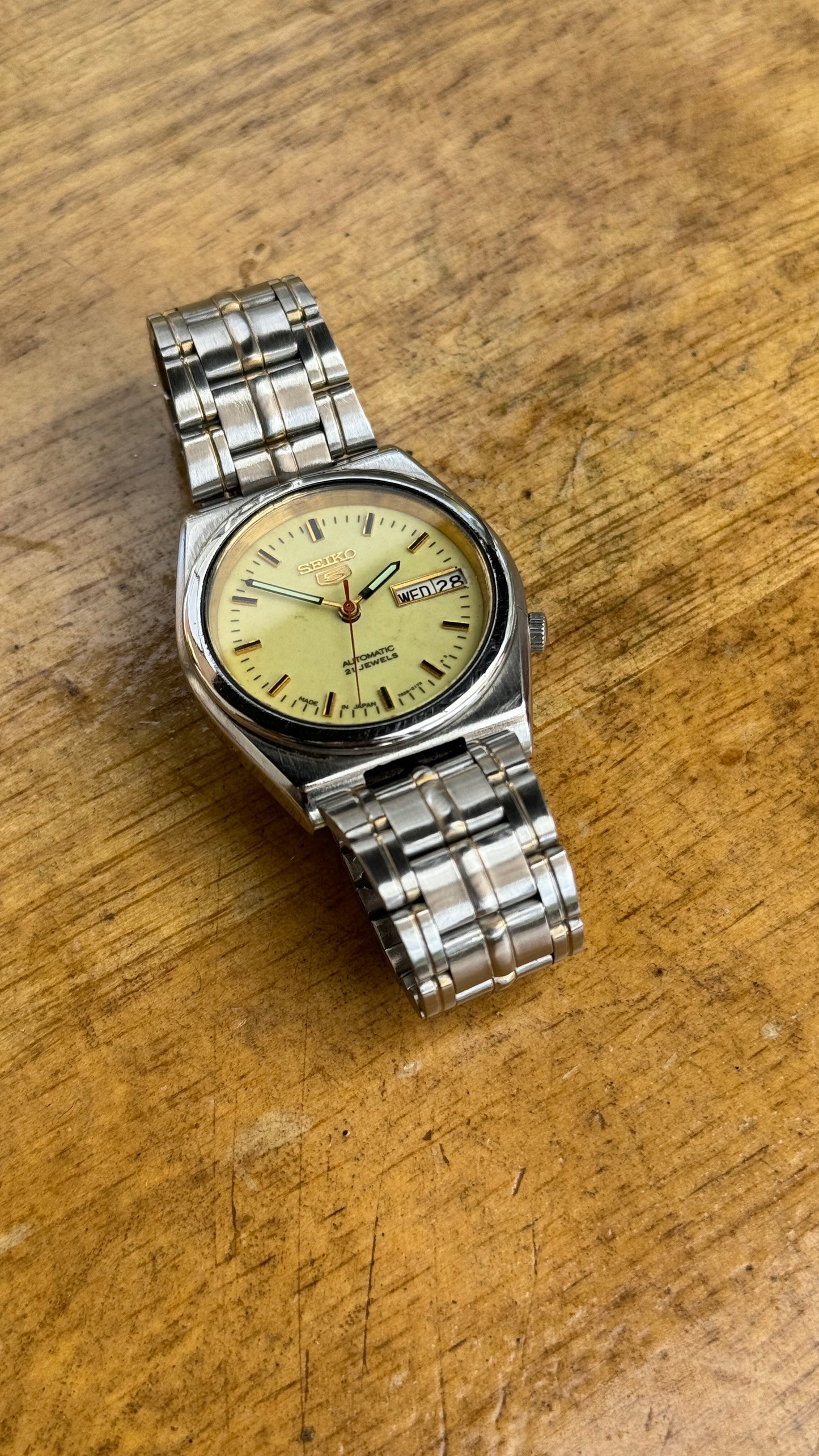 Pre Owned Seiko 5 Automatic (Full Lumed Dial)
