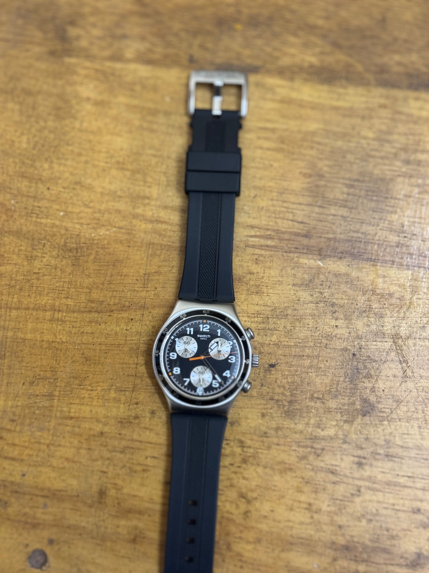 Pre Owned Swatch Irony Chronograph Watch