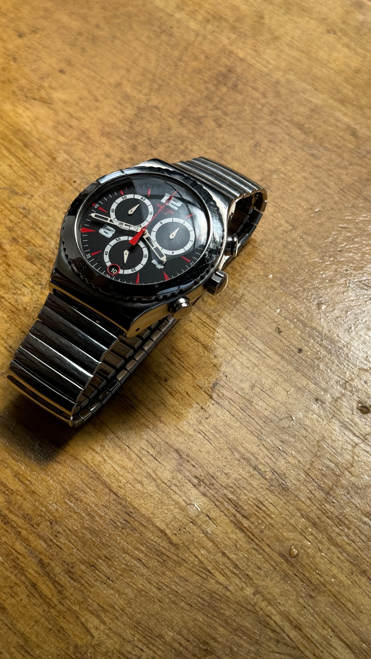 Pre Owned Swatch Irony Chronograph