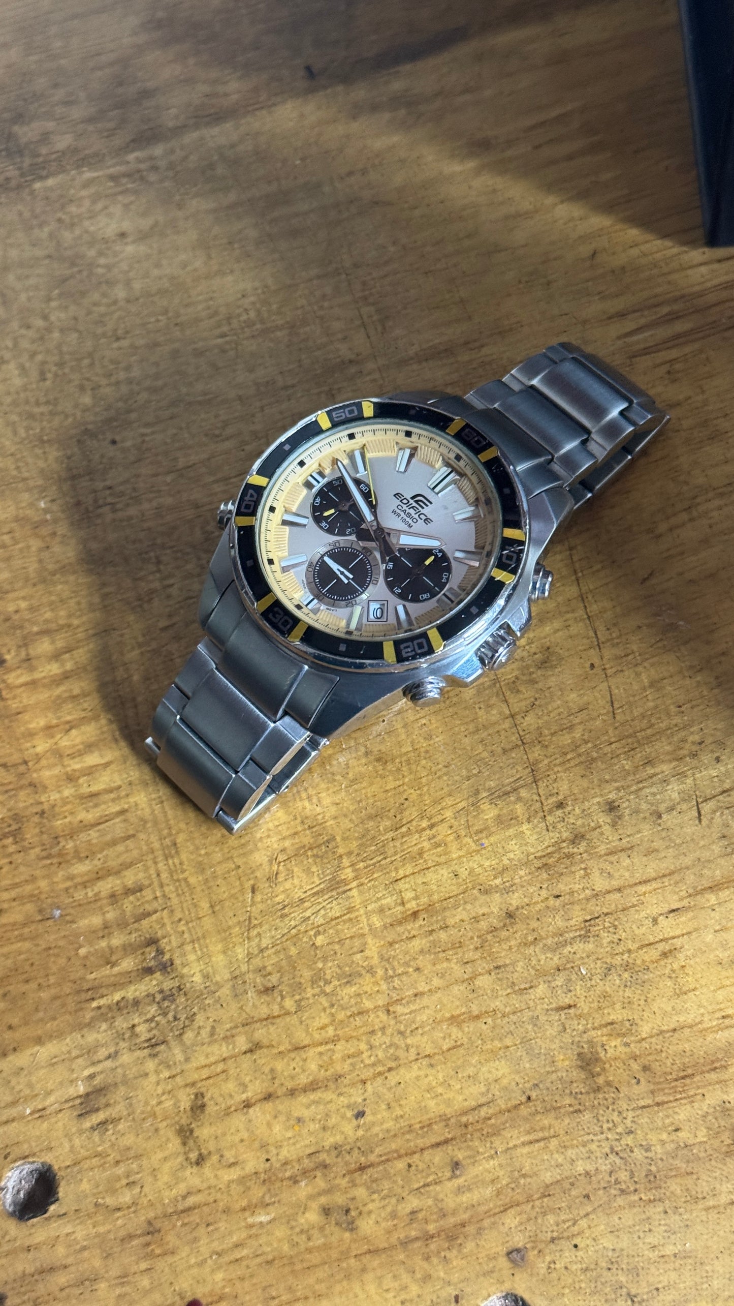 Pre Owned Casio Edifice Watch