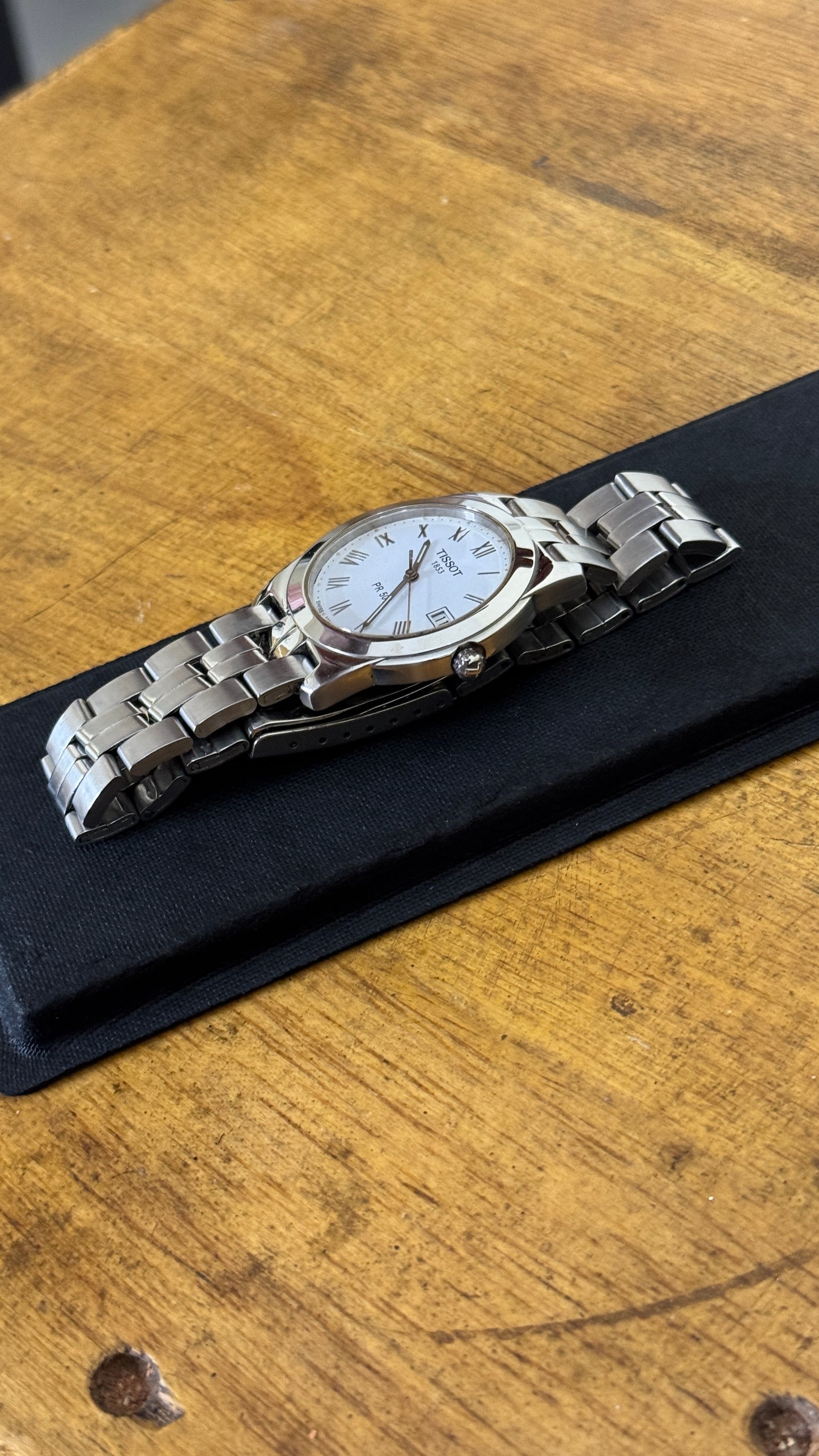 Pre Owned Tissot PR 50 Swiss Made Quartz Watch