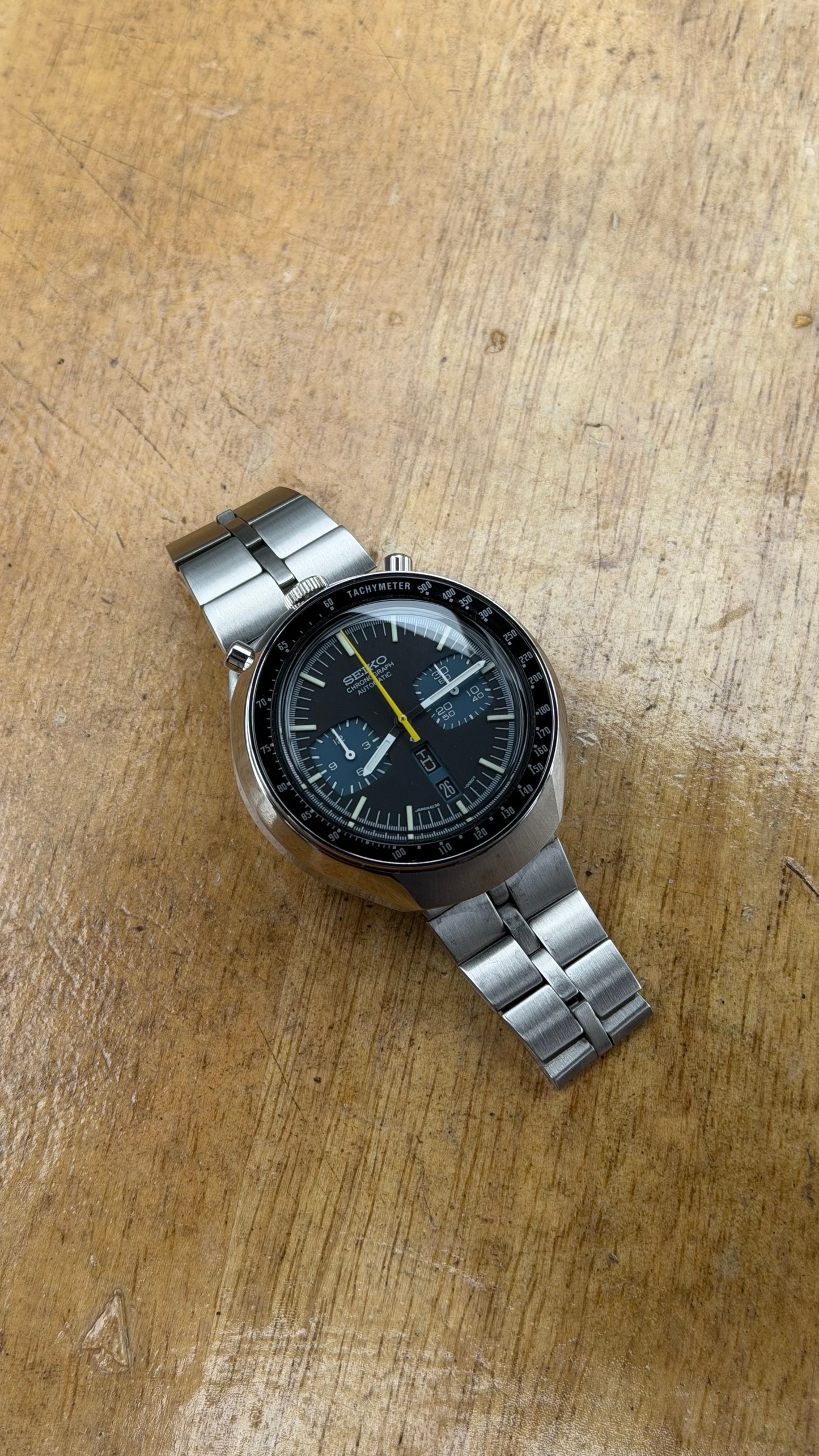 Pre Owned Vintage Seiko Automatic Chronograph (super rare & well preserved)