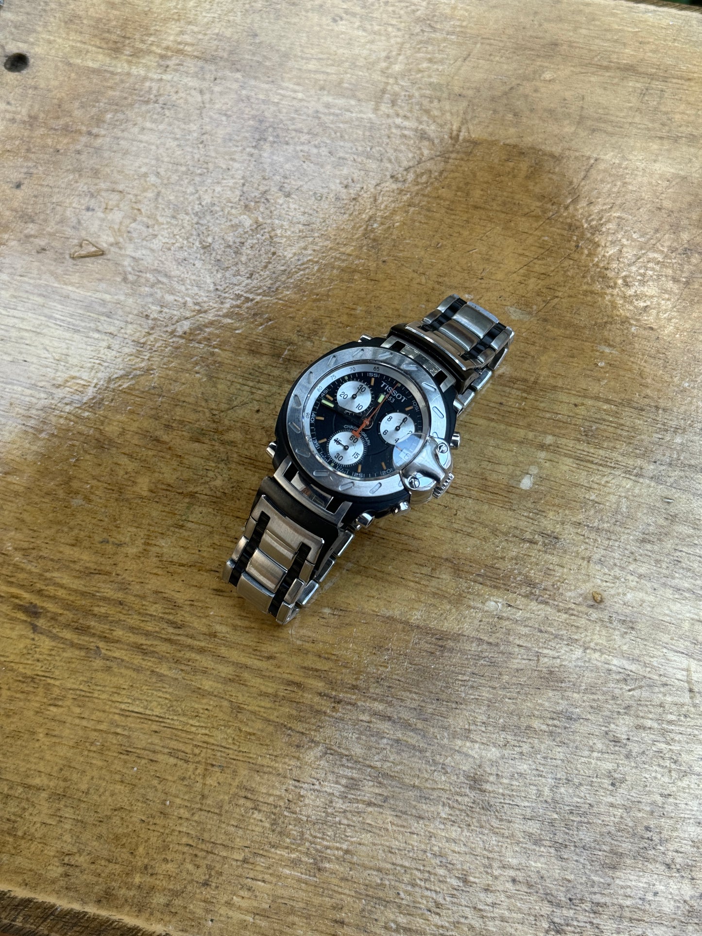 Pre Owned Tissot T Race two tone Chronograph Watch