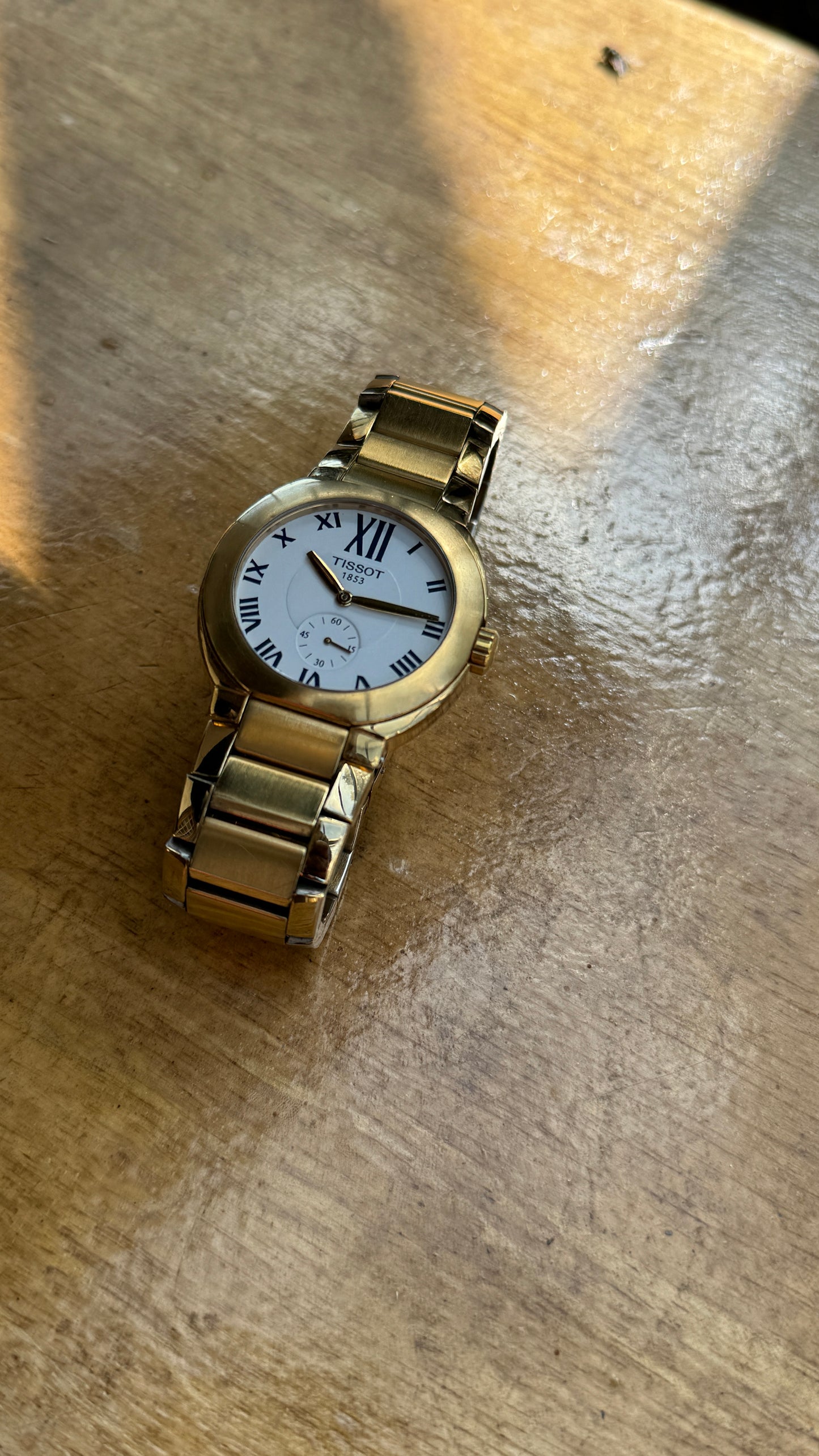 Pre Owned Tissot T Gold Watch