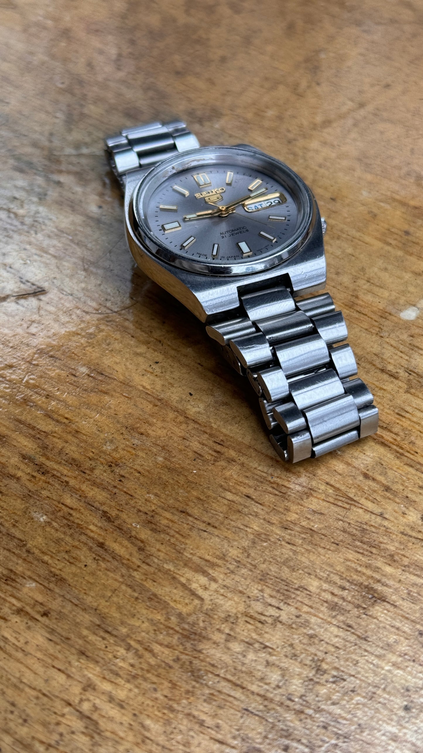 Pre Owned Vintage Seiko 5 Automatic