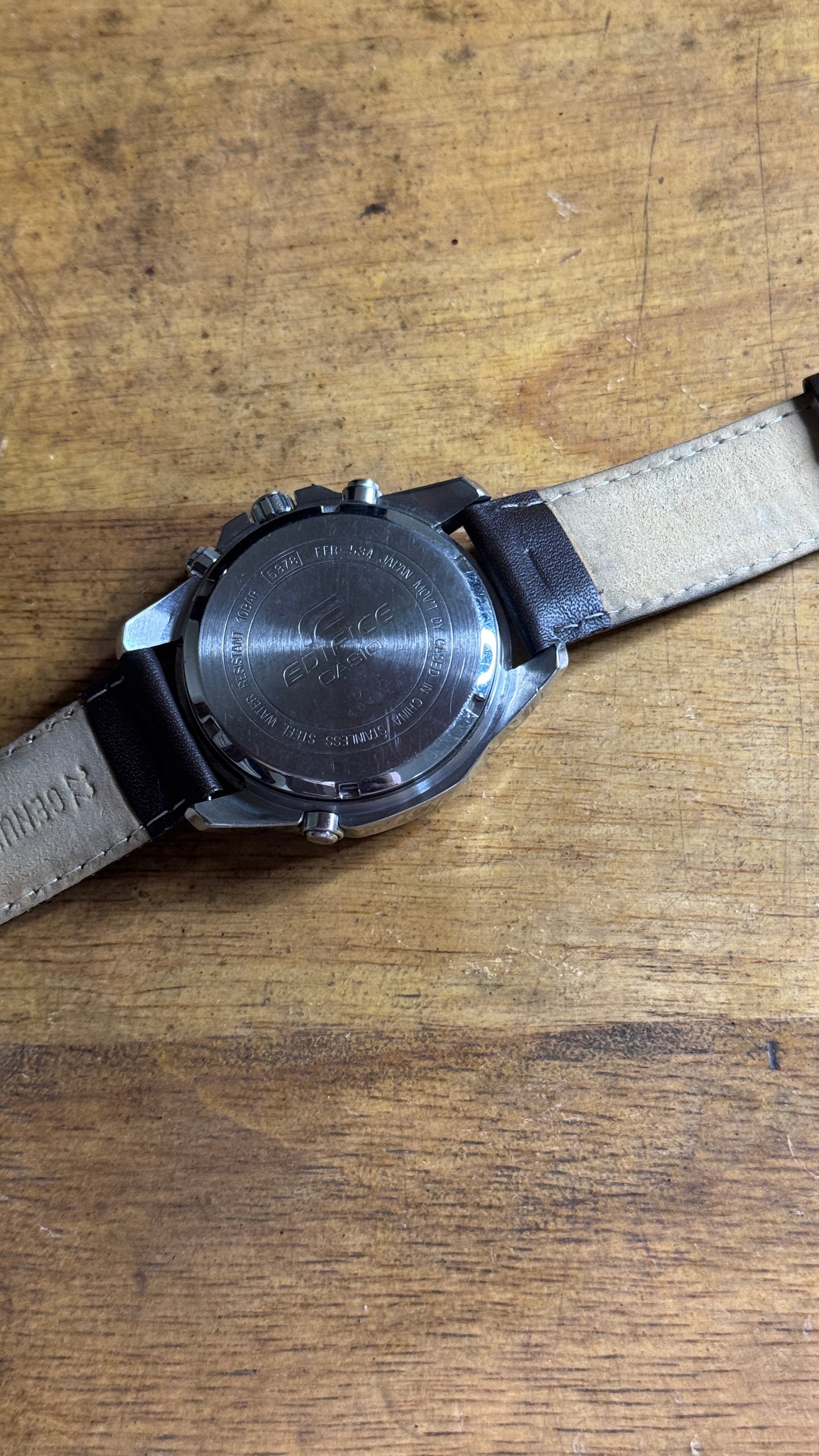 Pre Owned Casio Edifice EX157 Chronograph Watch