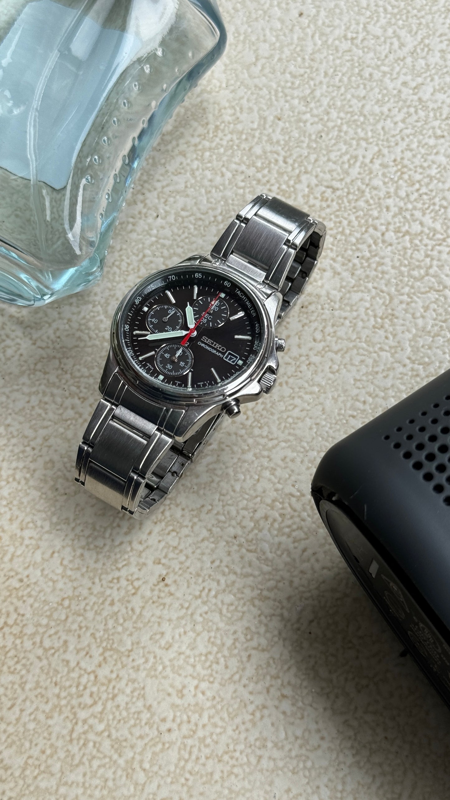 Pre Owned Seiko Chronograph - 7T92 Movement