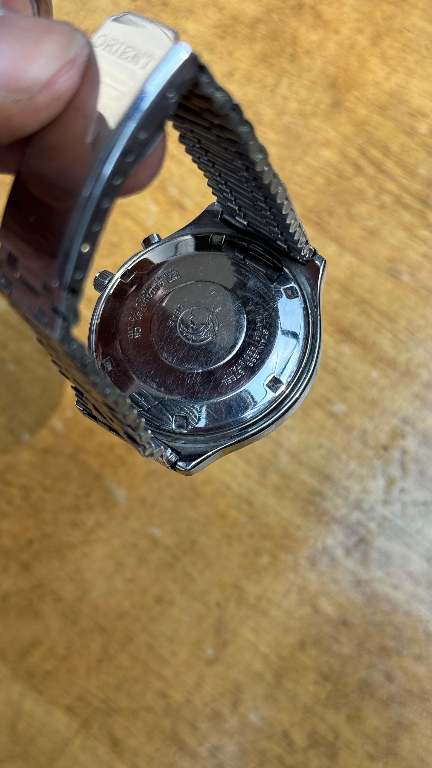 Vintage Orient Multi Year Calendar Watch