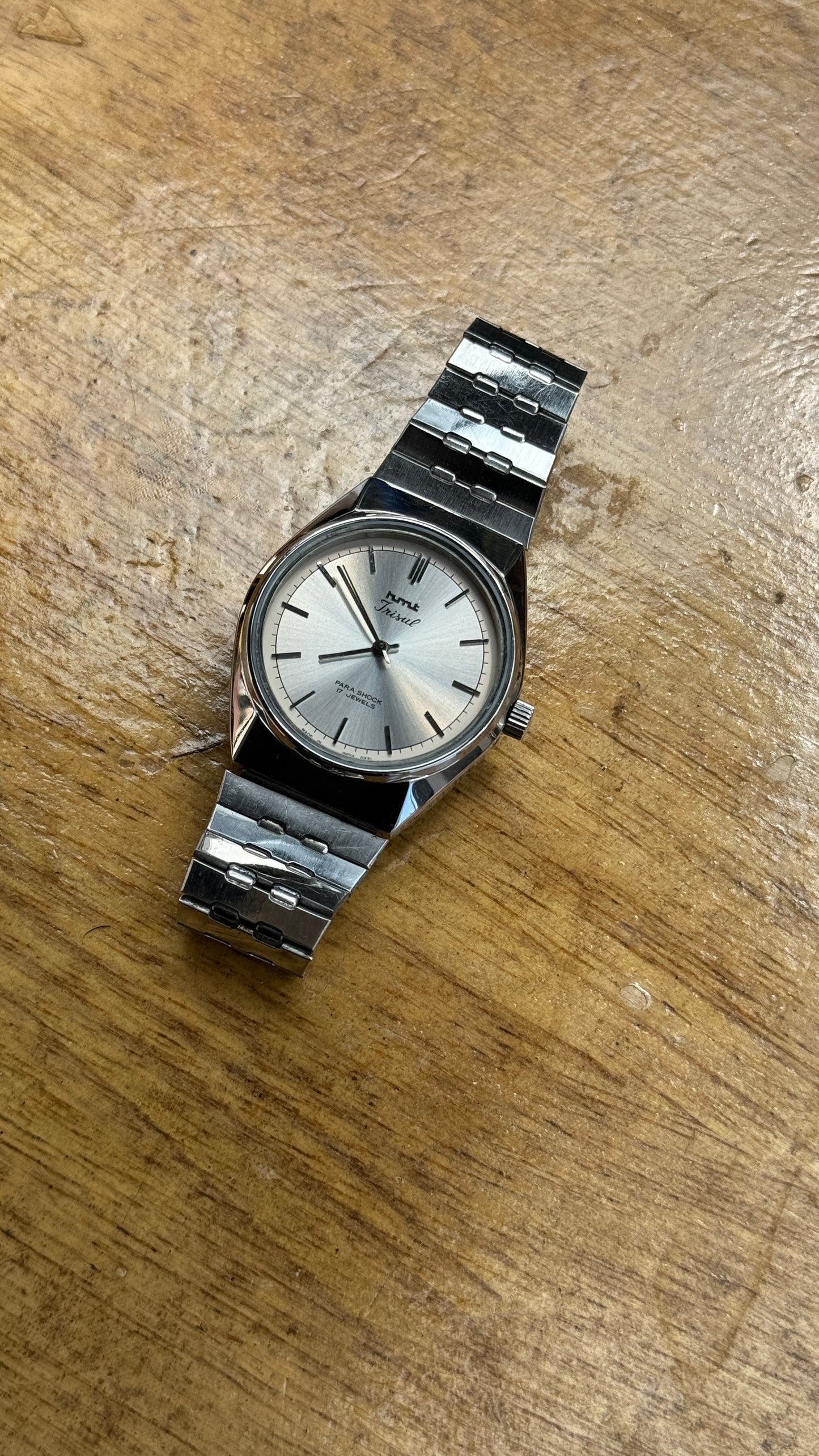 Pre Owned Vintage HMT Trisul - Mechanical Hand Winding Movement
