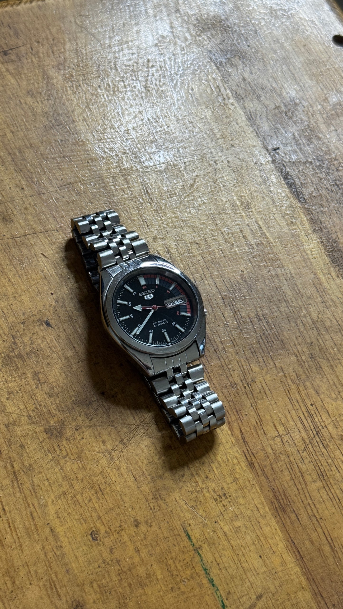 Preowned vintage Seiko 5 Automatic
