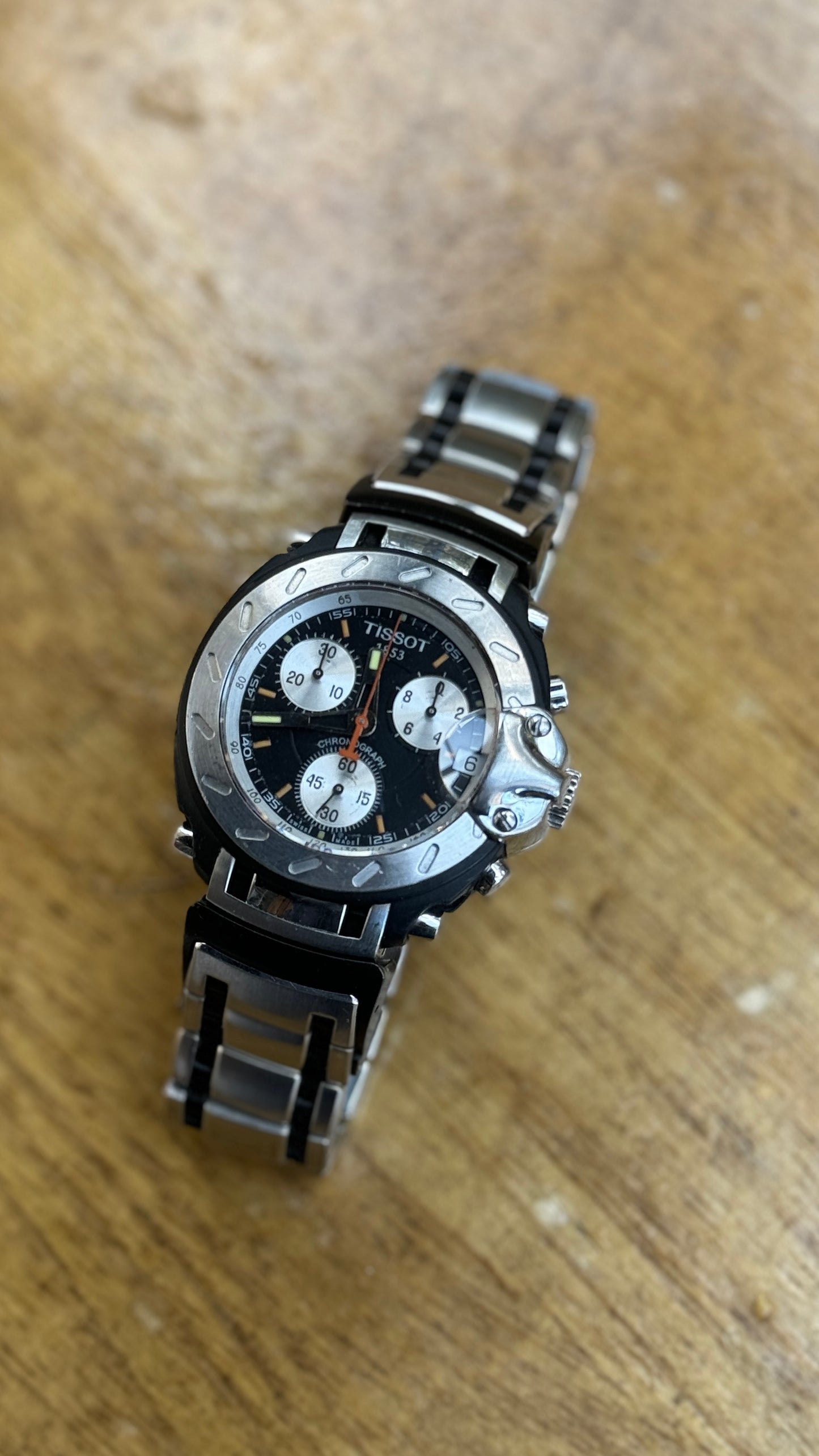 Pre Owned Tissot T Race two tone Chronograph Watch