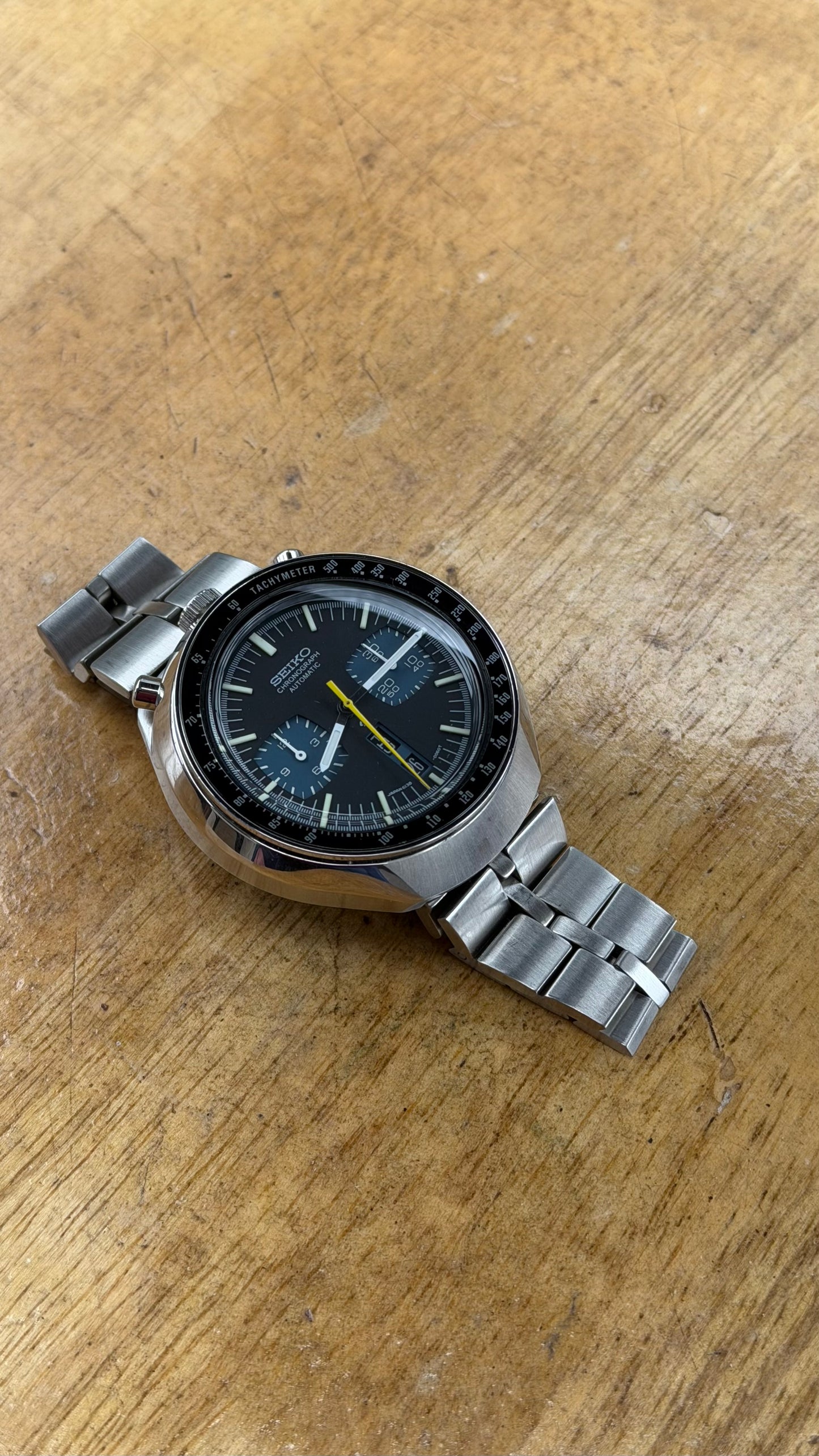 Pre Owned Vintage Seiko Automatic Chronograph (super rare & well preserved)