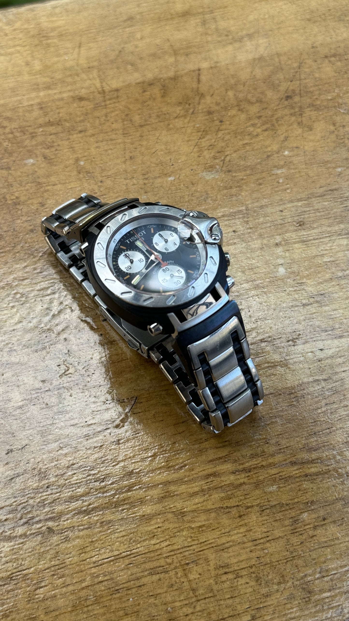 Pre Owned Tissot T Race two tone Chronograph Watch